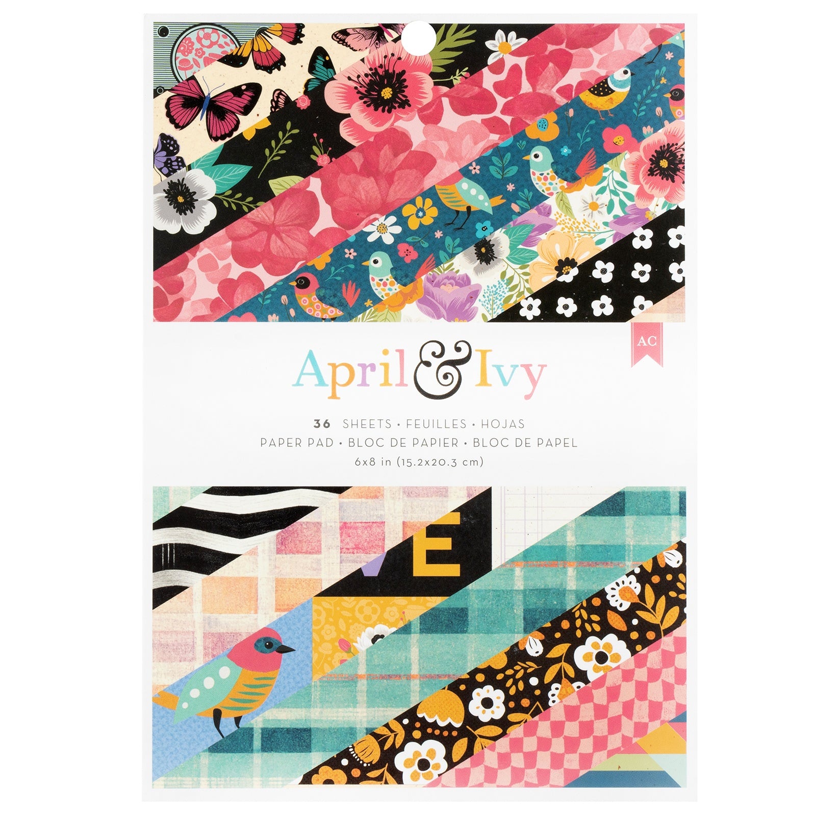 April and Ivy 6x8" Paper Pad