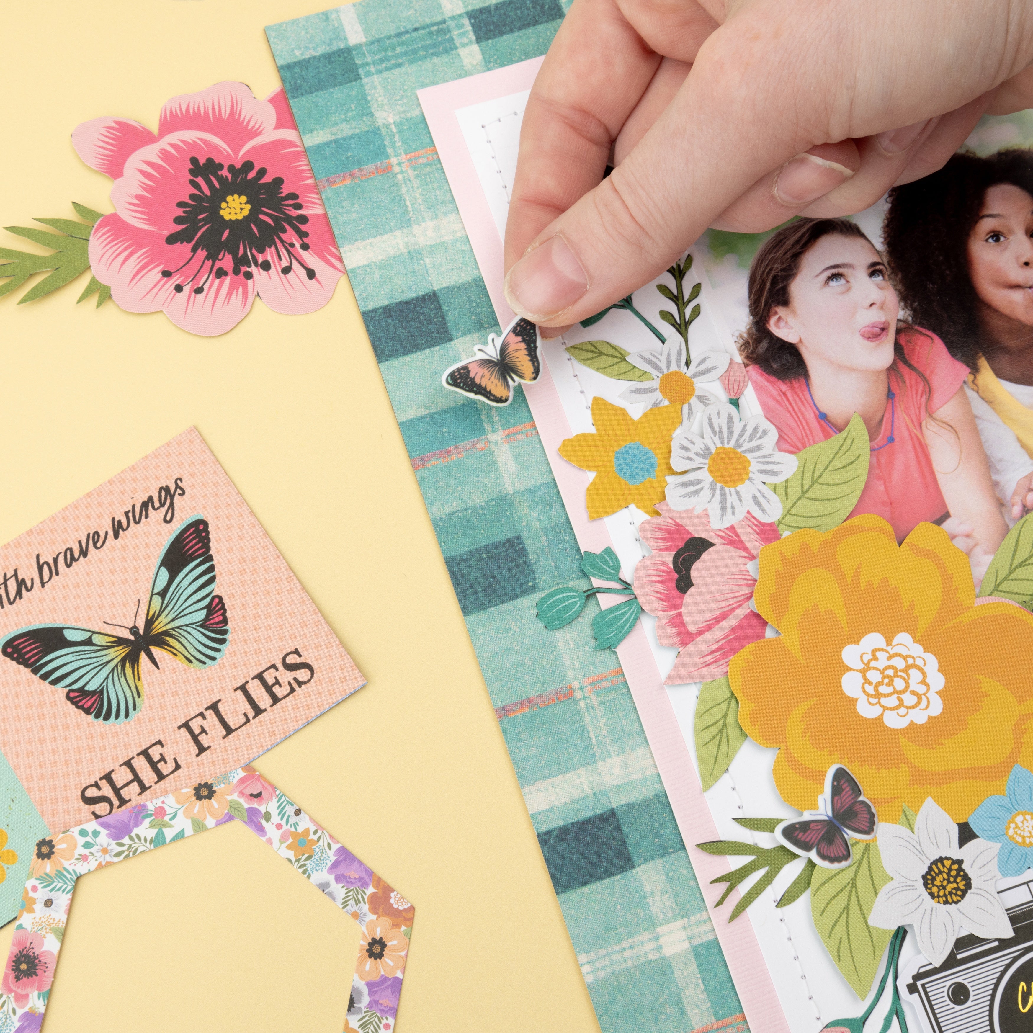 American Crafts April And Ivy Puffy Stickers - Assorted Styles