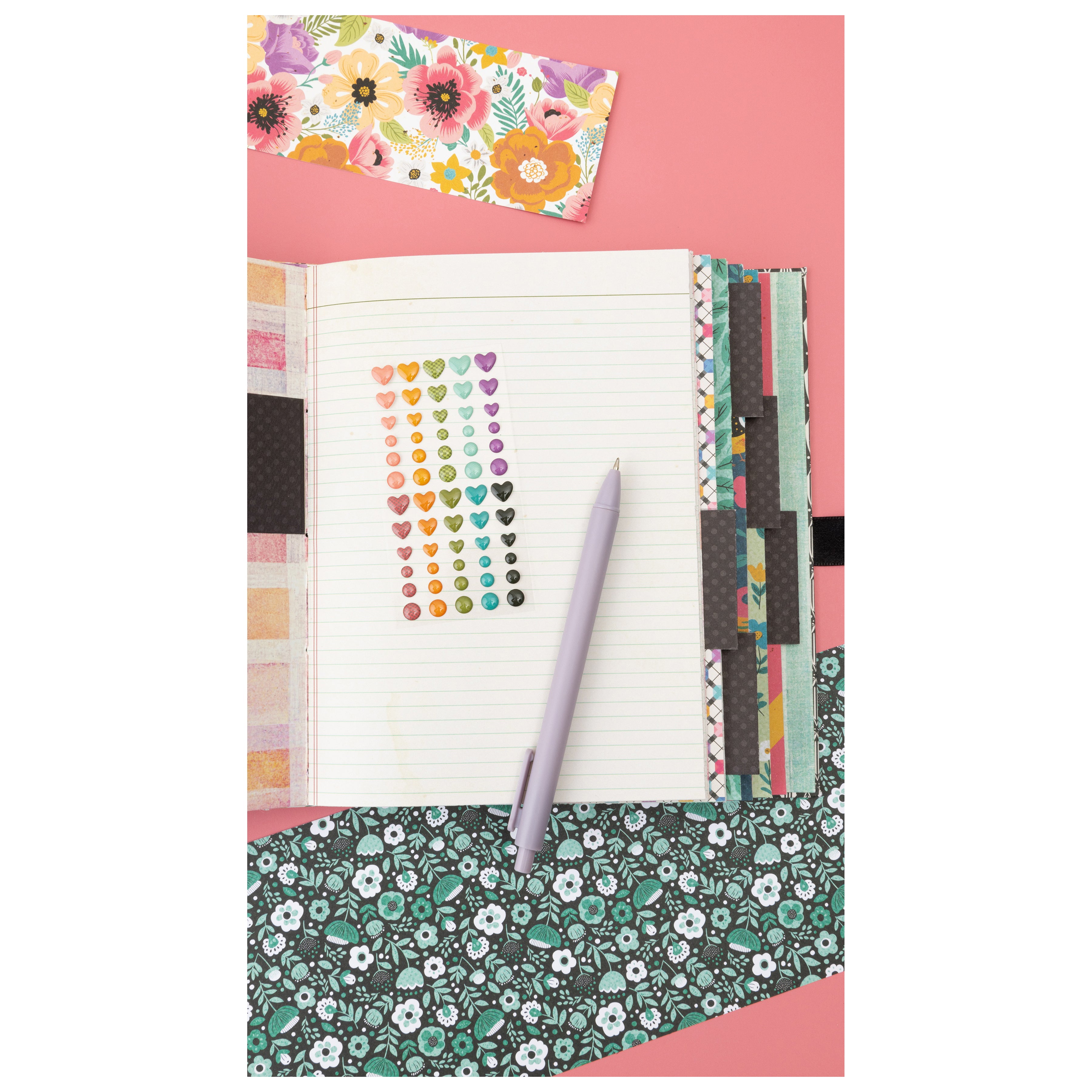 American Crafts April And Ivy Enamel Dots - 60 Pack