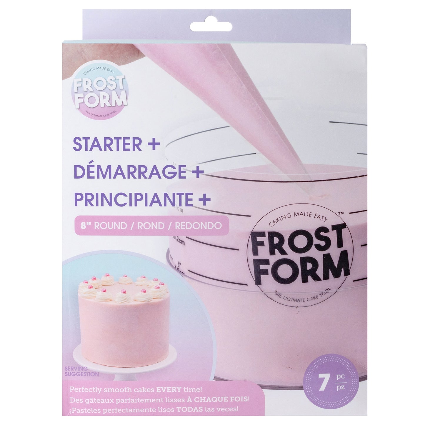 American Crafts Frost Form Starter+ Kit-8" Round