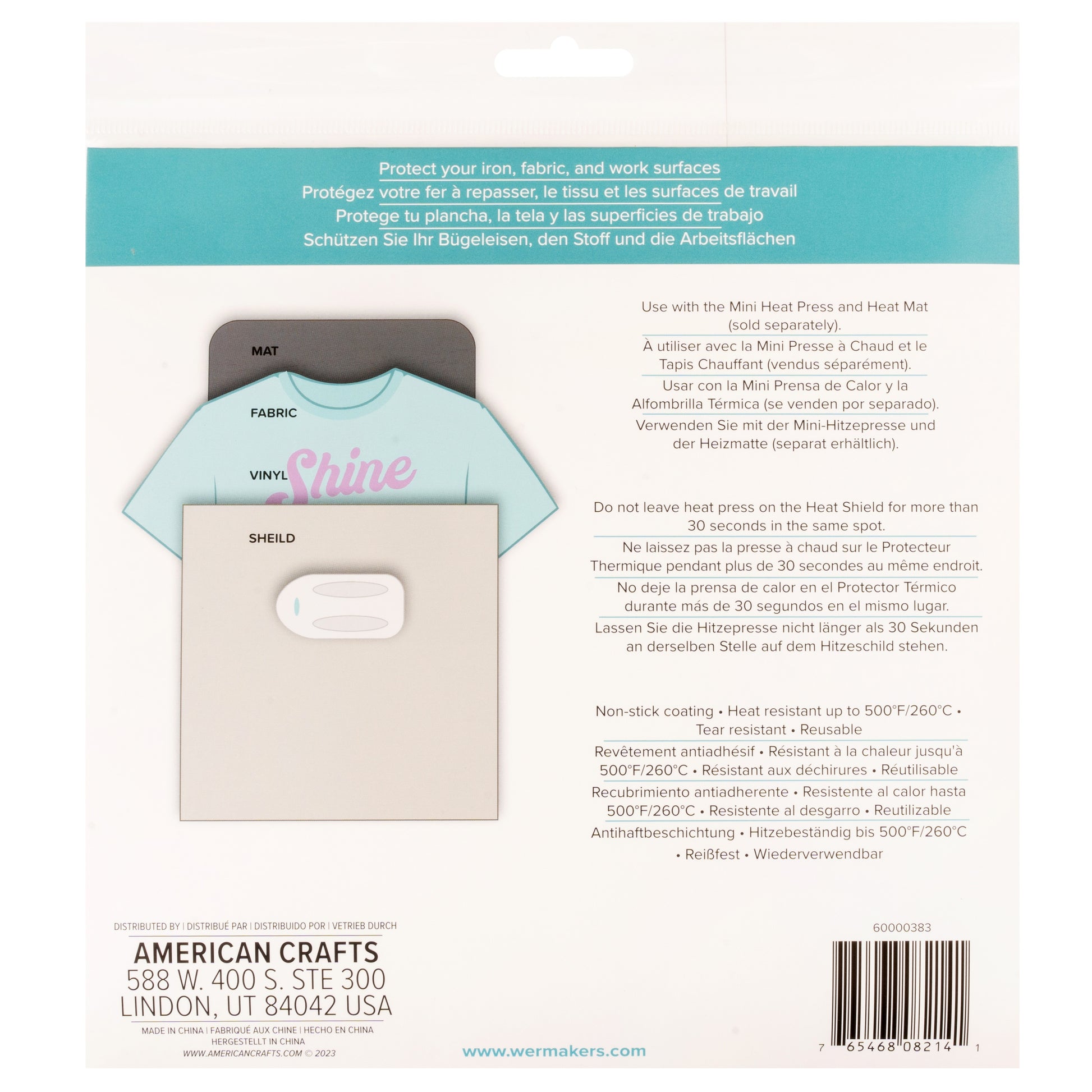 We R Mini Heat Press 16x16" Heat Shield - 3 pack