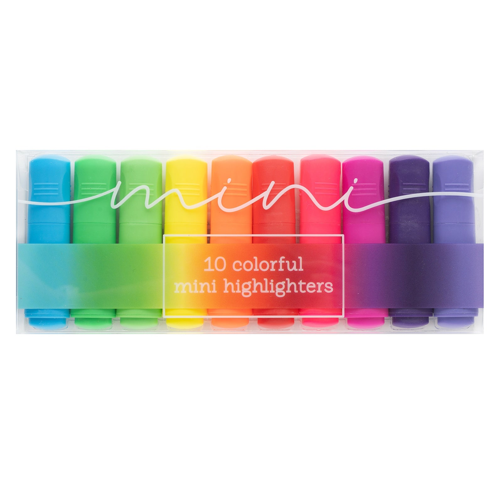 American Crafts Mini Highlighters,  10 Pack
