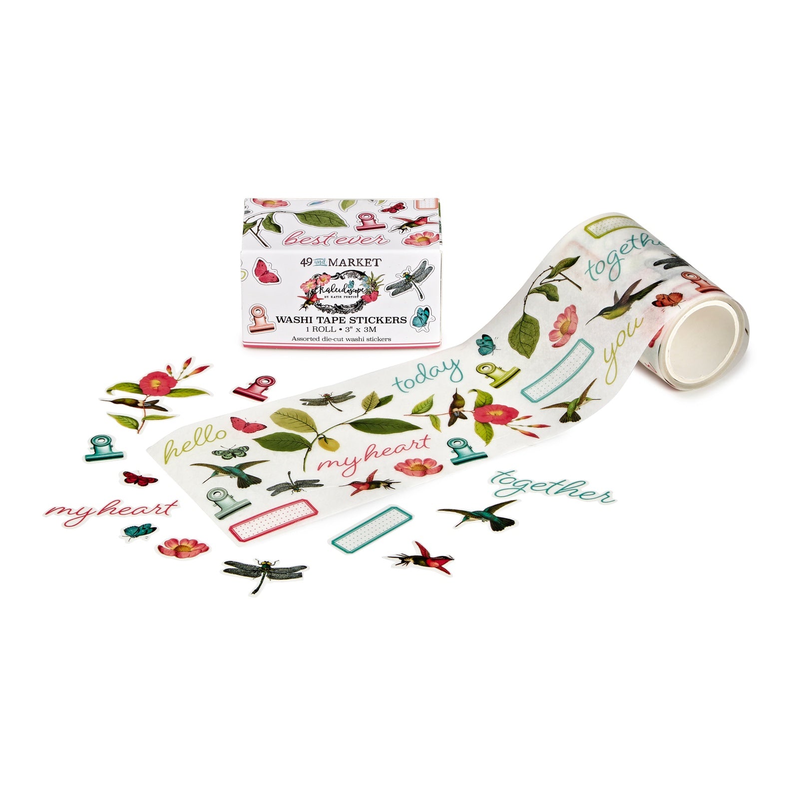 49 And Market Washi Sticker Roll - Available in Multiple Styles