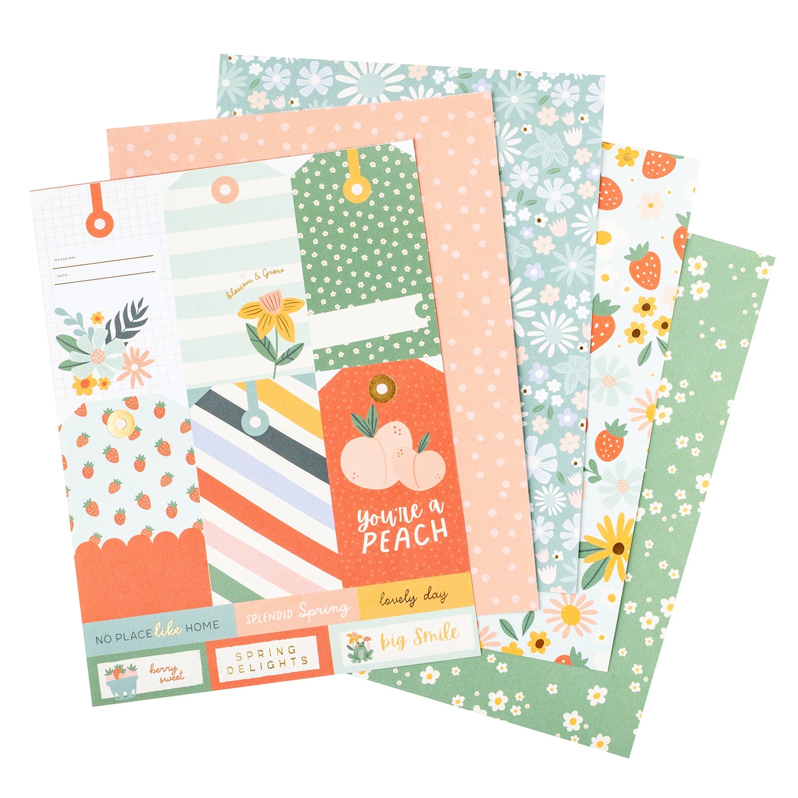 Pebbles Sunny Bloom 6x8" Paper Pad