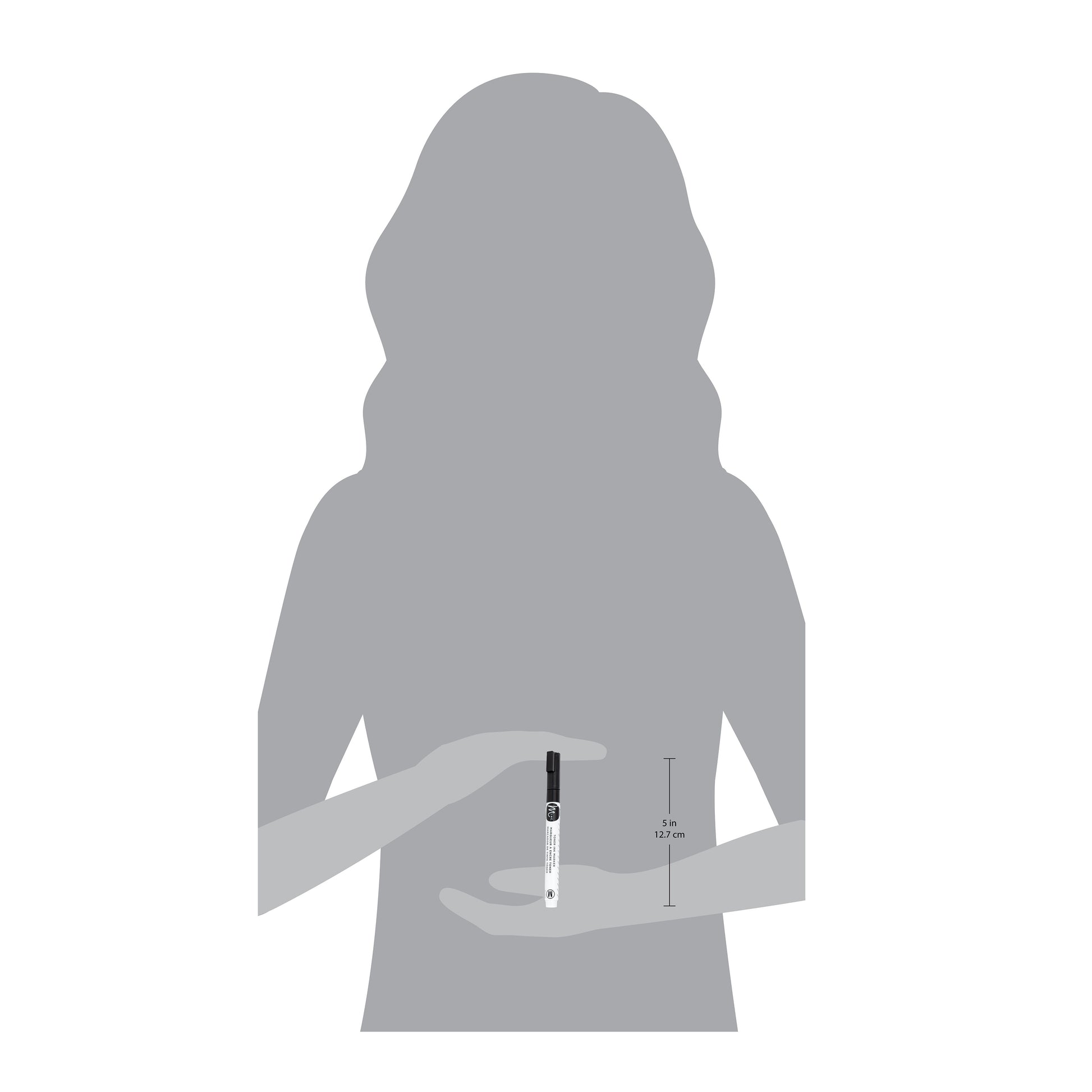 We R Minc Toner Pen - Black, Medium Point