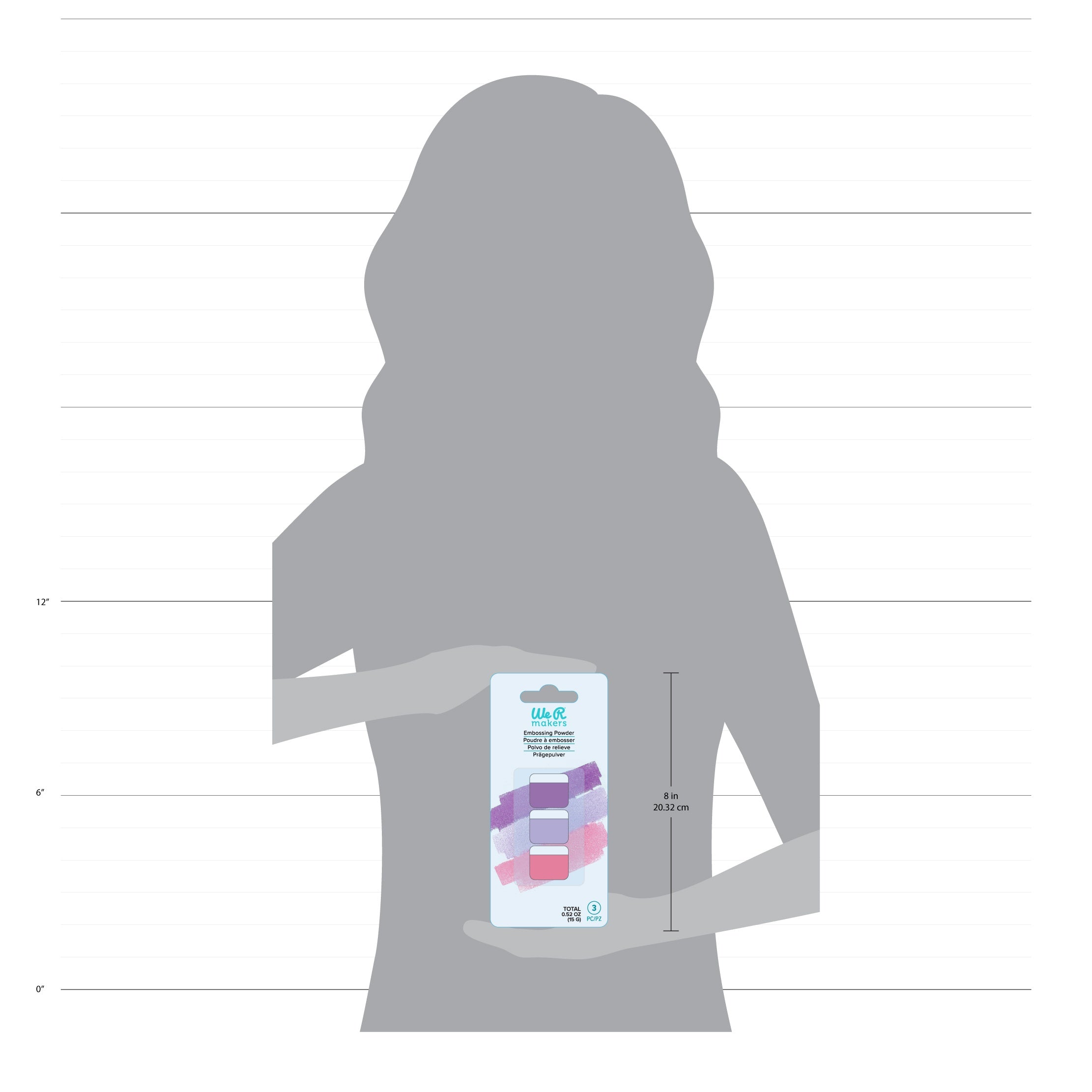 We R Embossing Powder 3-Color Sets - Assorted Styles