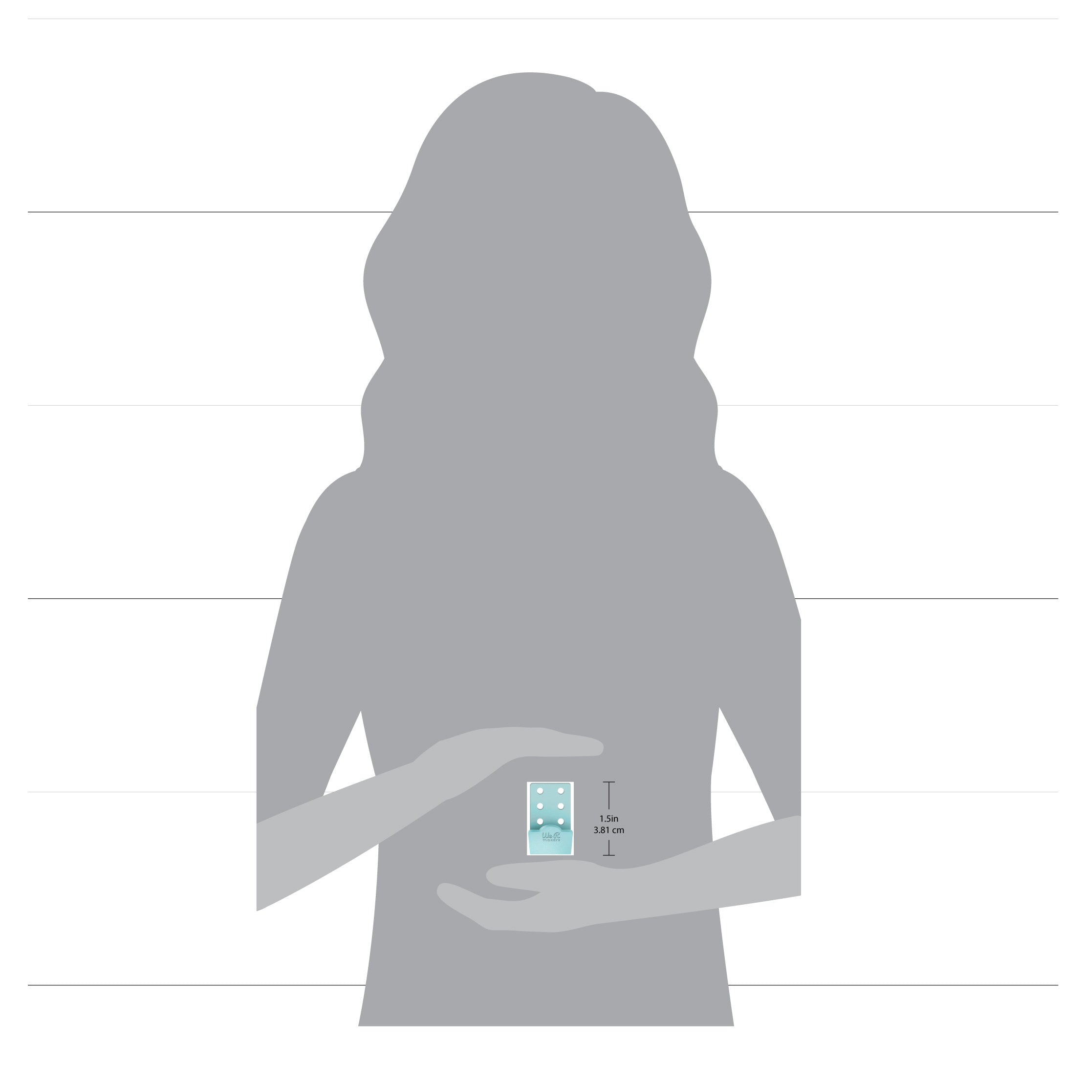 We R Precision Press Stencil Clip - Blue