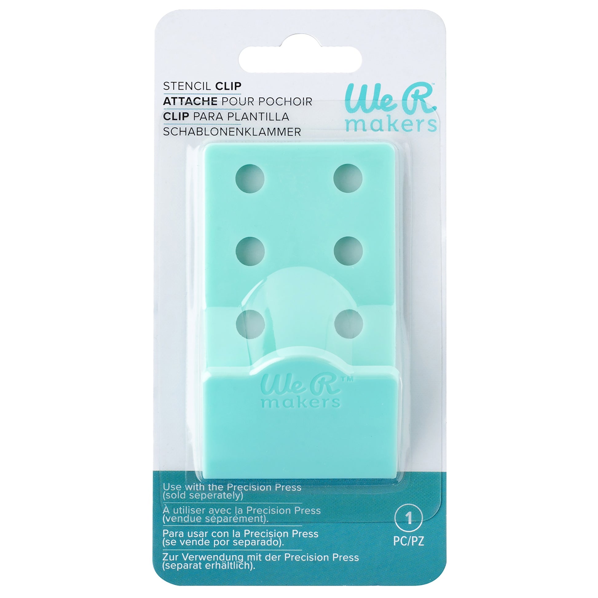 We R Precision Press Stencil Clip - Blue