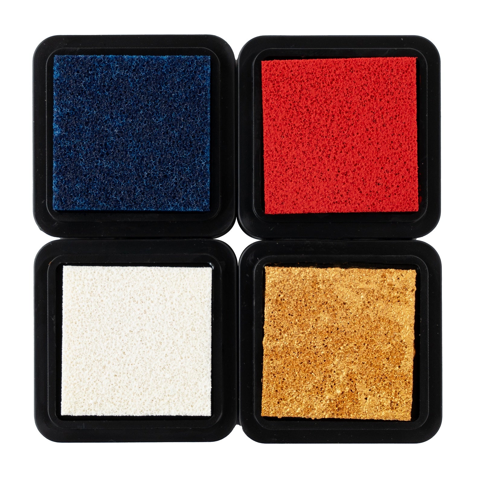 American Crafts Flags And Frills Ink Pads - 4 Pack