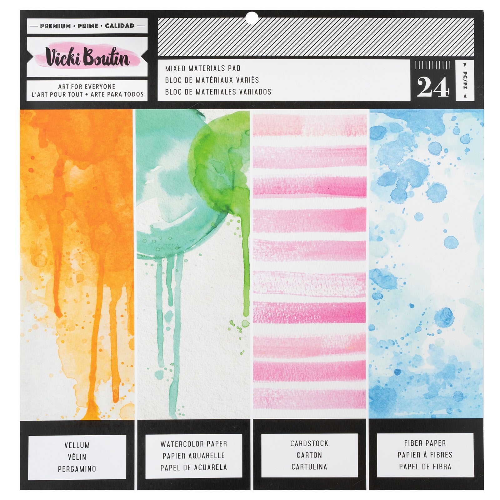 Vicki Boutin Mixed Materials 12x12" Paper Pad
