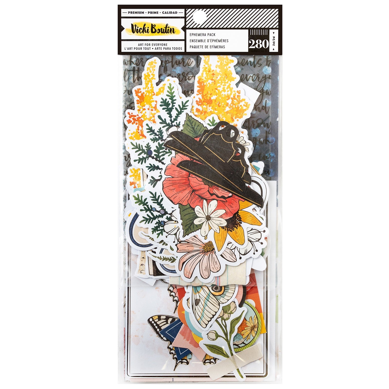 Vicki Boutin Mixed Media Ephemera Cardstock Die-Cuts - Nature