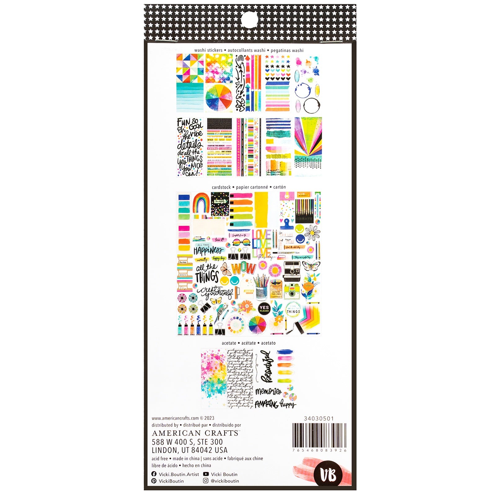 Vicki Boutin Mixed Media Ephemera Cardstock Die - Cuts-Artist