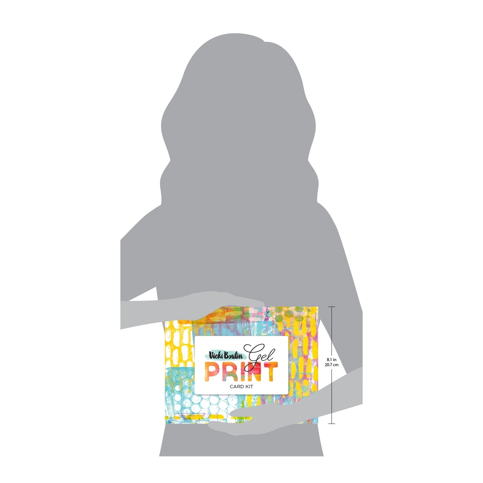 Vicki Boutin Mixed Media Gel Print Card Kit