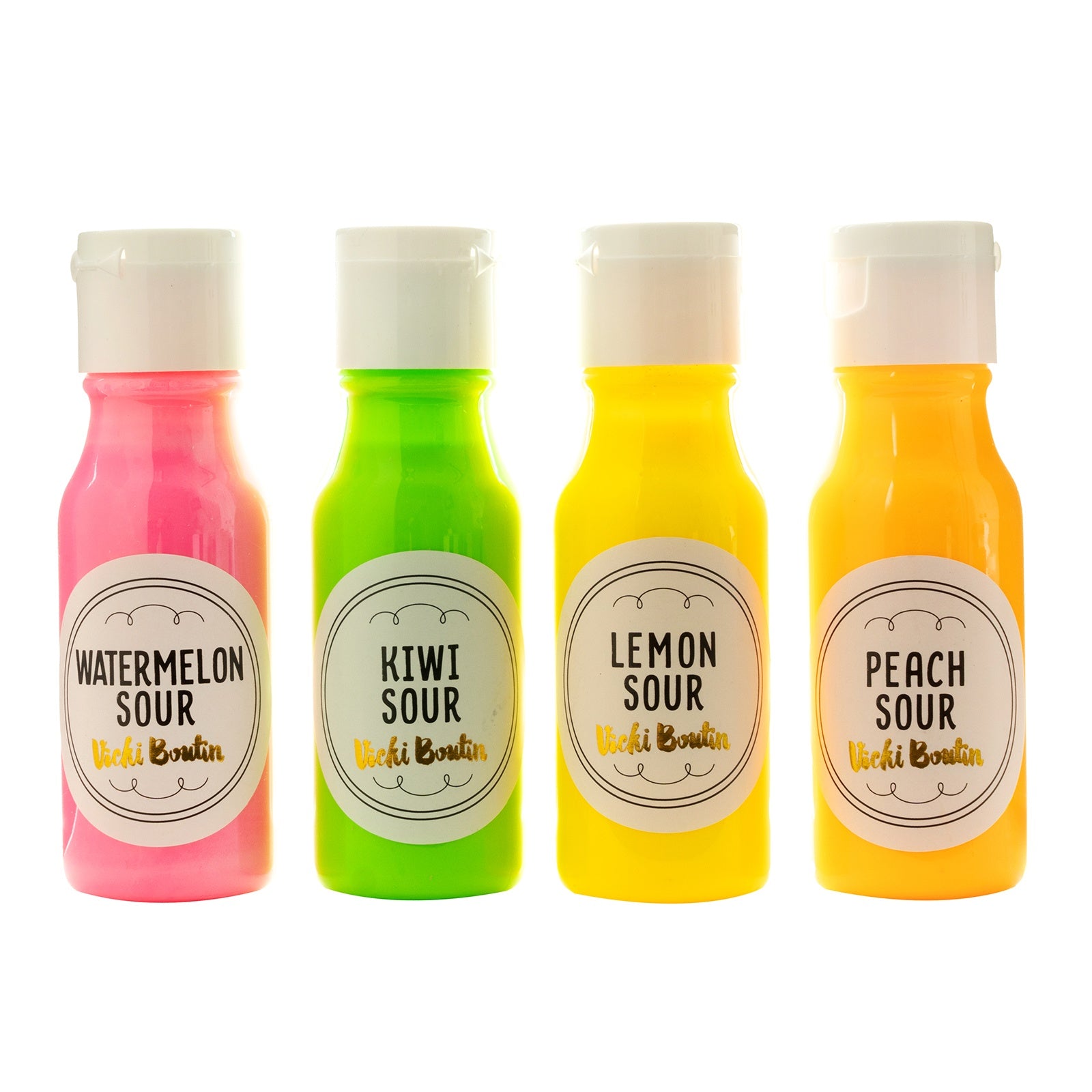 Vicki Boutin Mixed Media Acrylic Paint 4 Pack - Neon