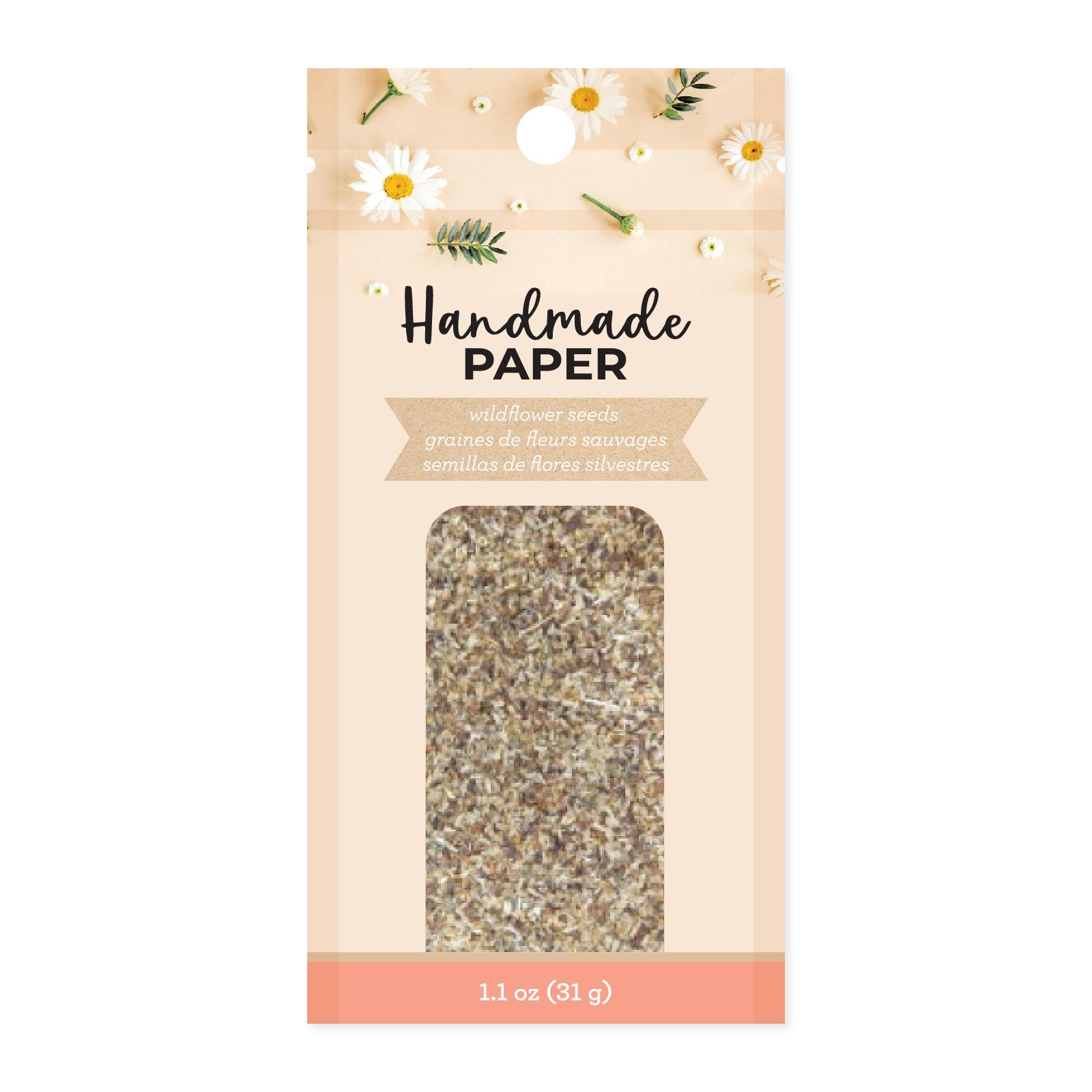 American Crafts Handmade Paper Mix-Ins - Wildflower Seeds