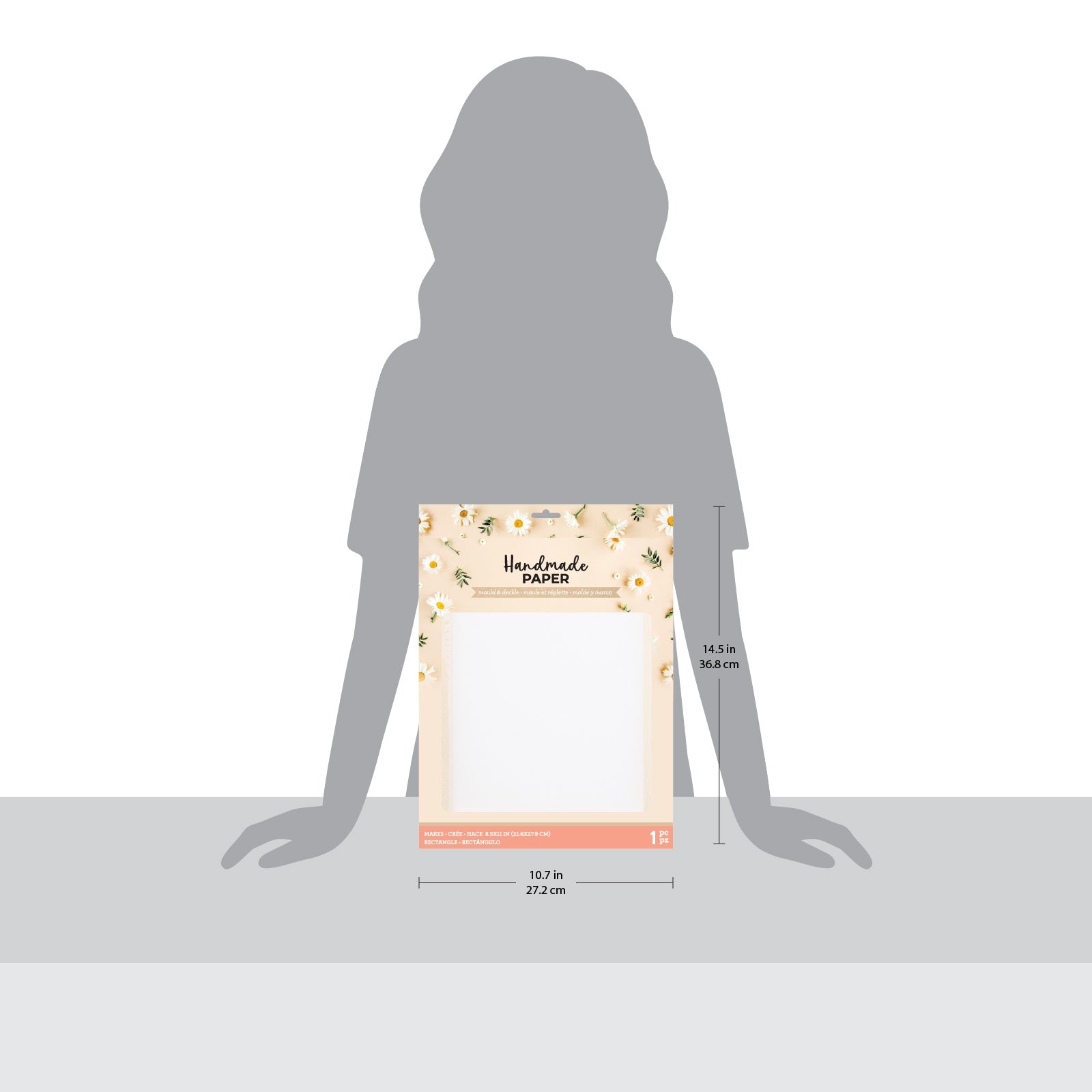 American Crafts Handmade Paper Mold And Deckle Kit - Medium Rectangle