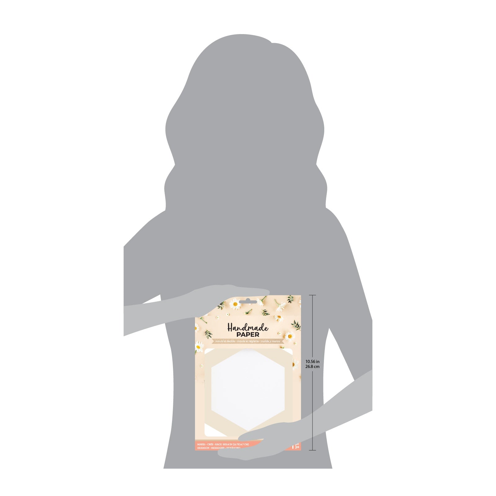 American Crafts Handmade Paper Mold And Deckle Kit - Hexagon