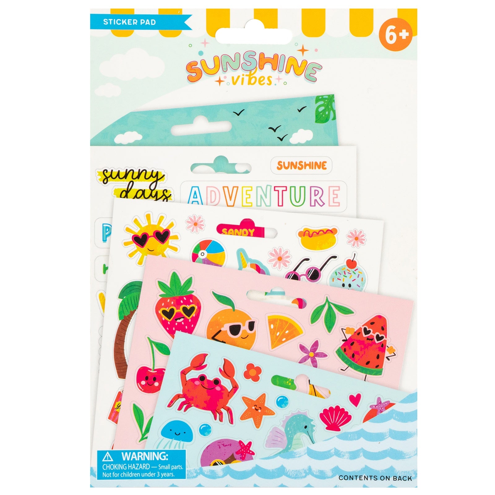 Colorbok Sunshine Vibes Sticker Pad