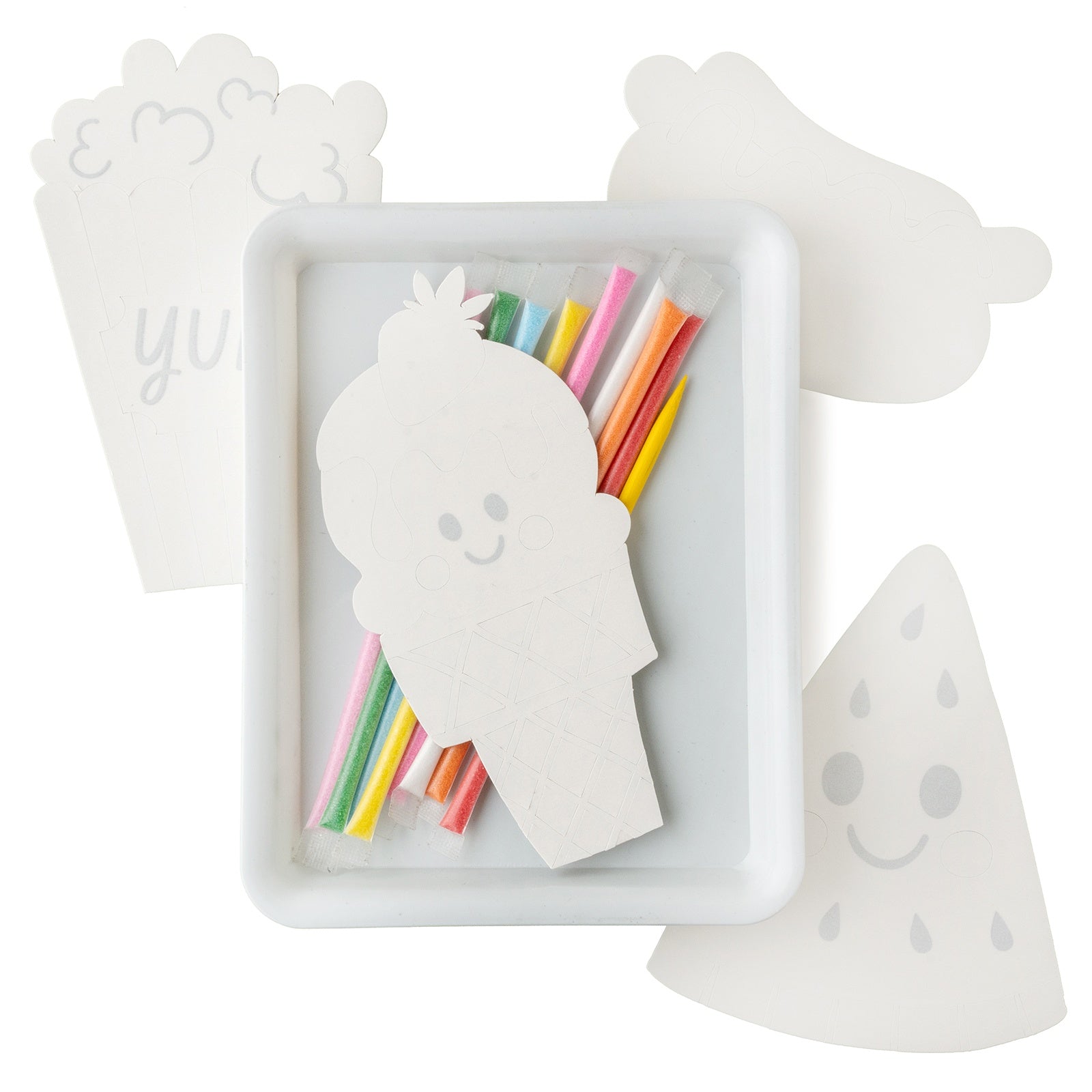 Colorbok Sunshine Vibes Sand Art Kit - Makes 4