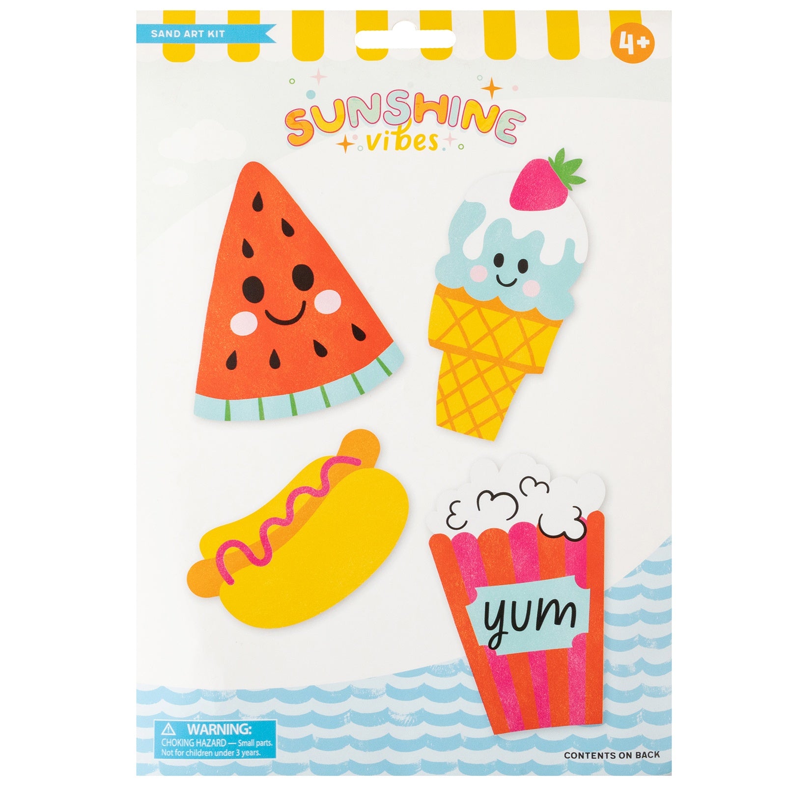 Colorbok Sunshine Vibes Sand Art Kit - Makes 4