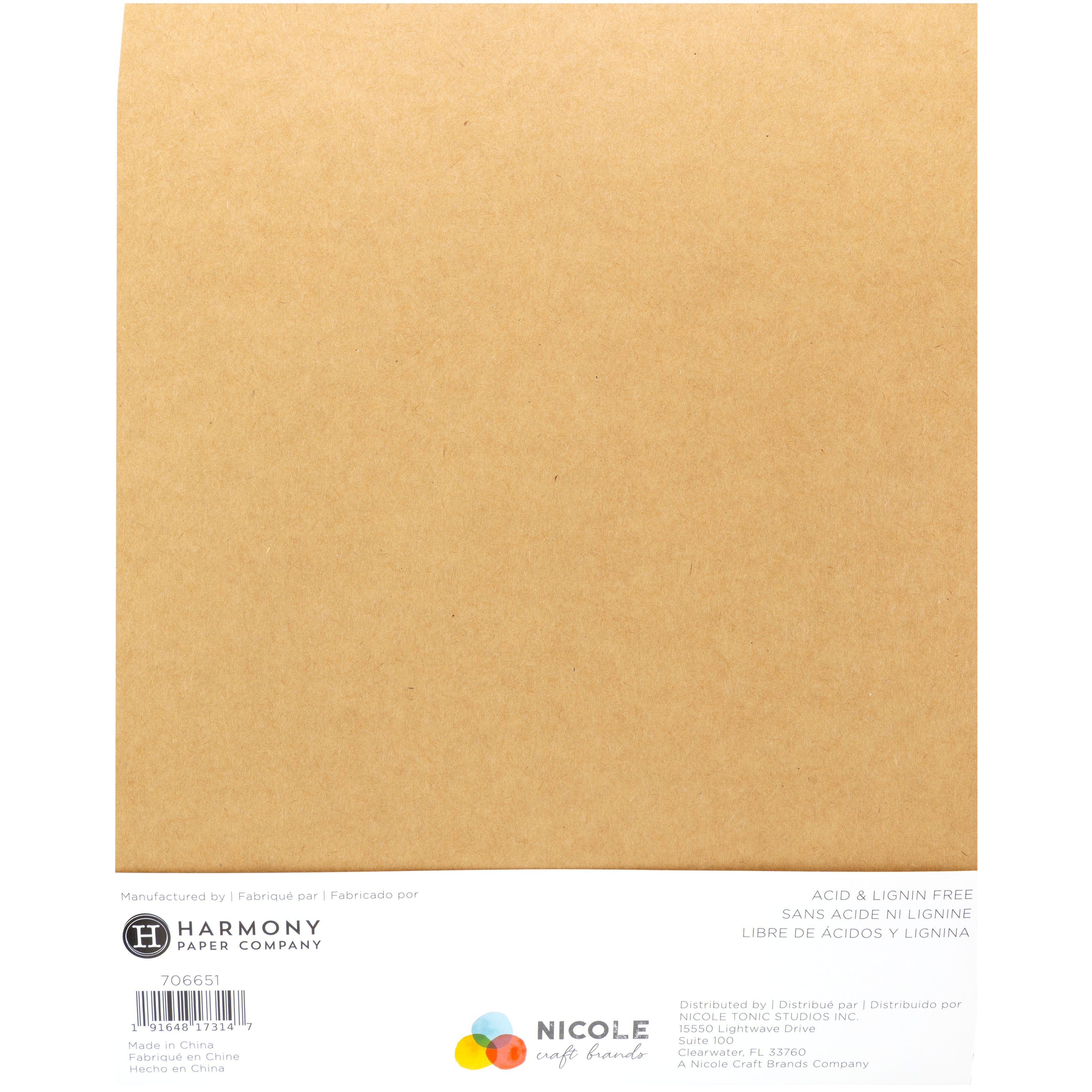 Harmony Hues 65lb Smooth 8.5x11" Cardstock - Assorted Styles
