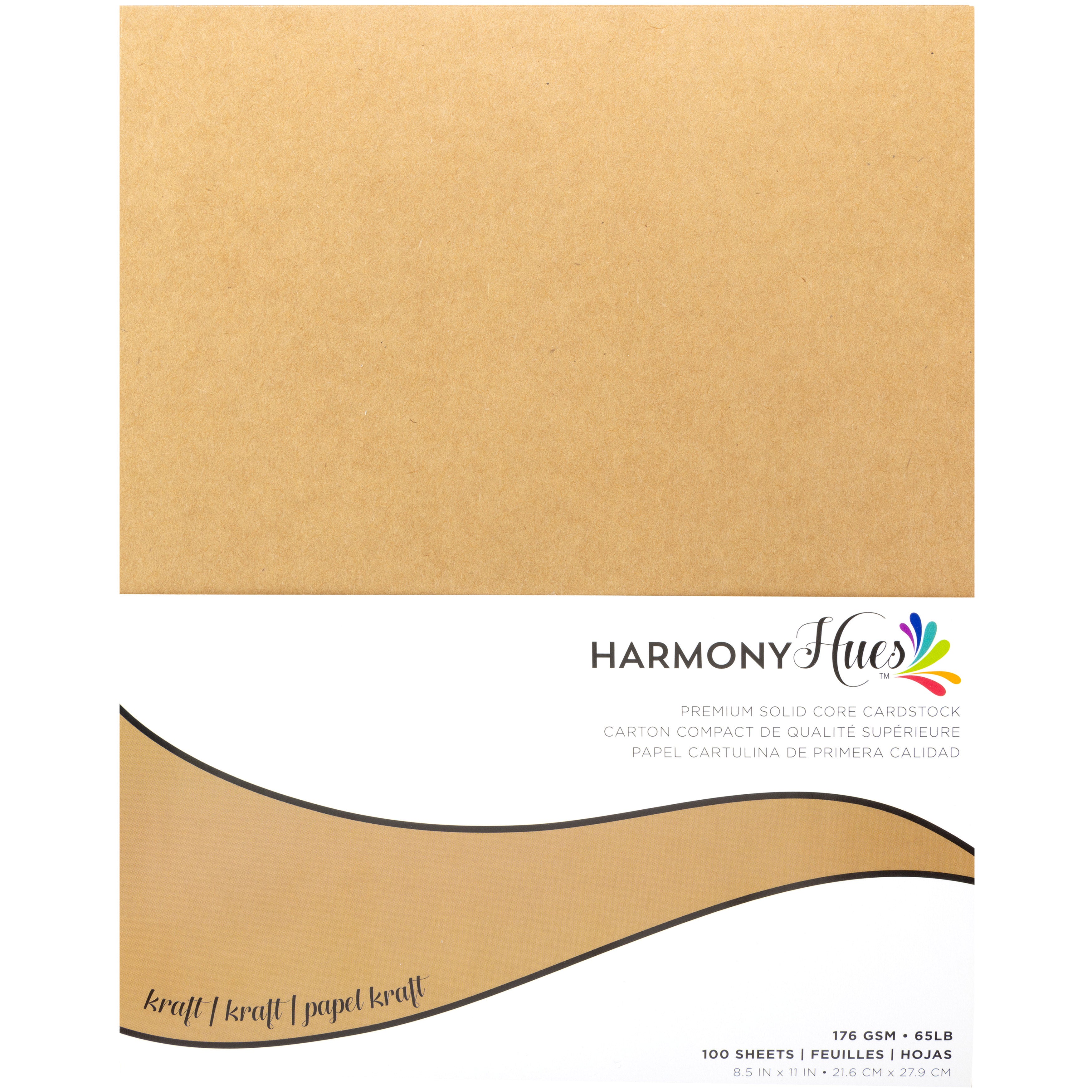 Harmony Hues 65lb Smooth 8.5x11" Cardstock - Assorted Styles