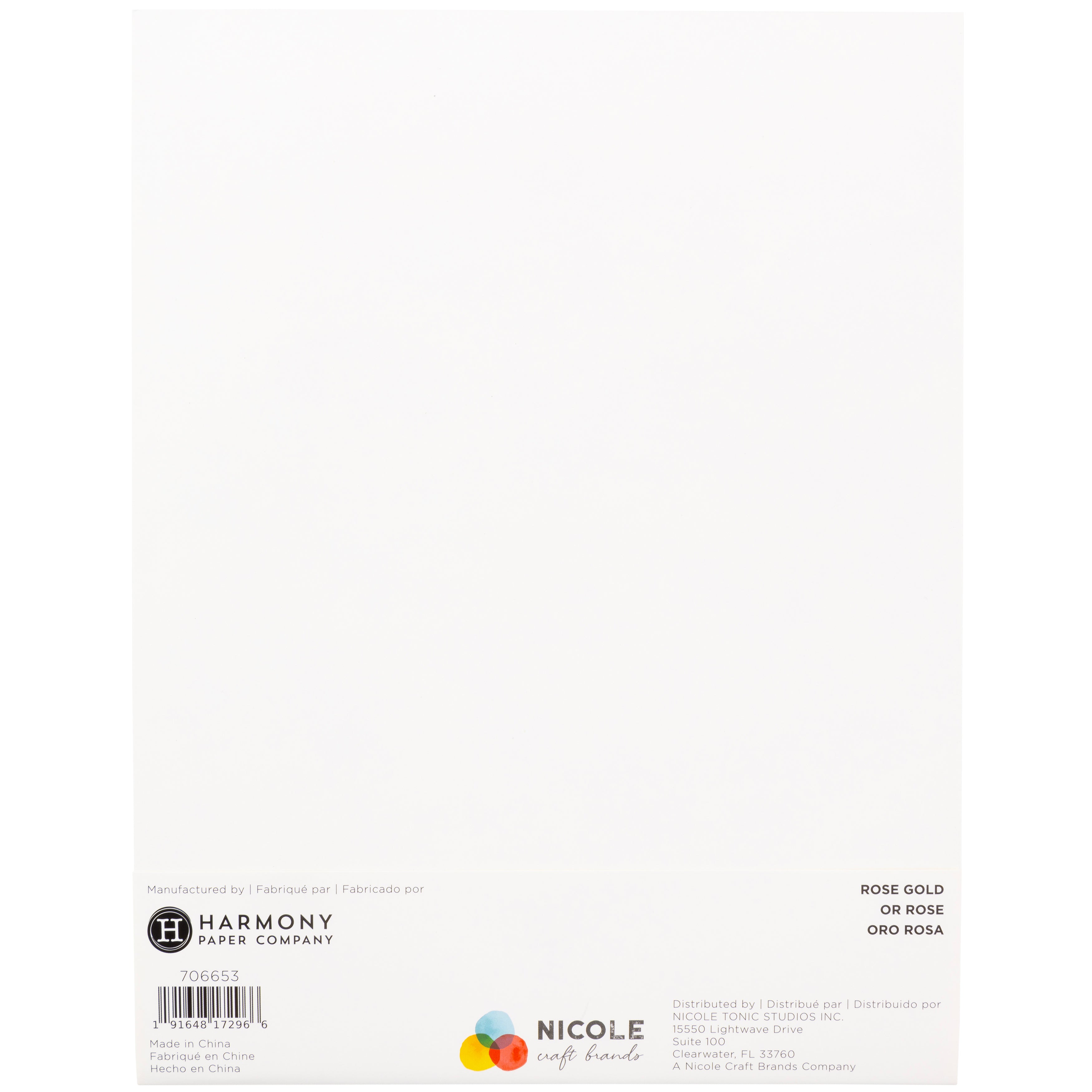 Diamond Chic No-Shed Glitter Cardstock Packs from Harmony Paper - Assorted Styles