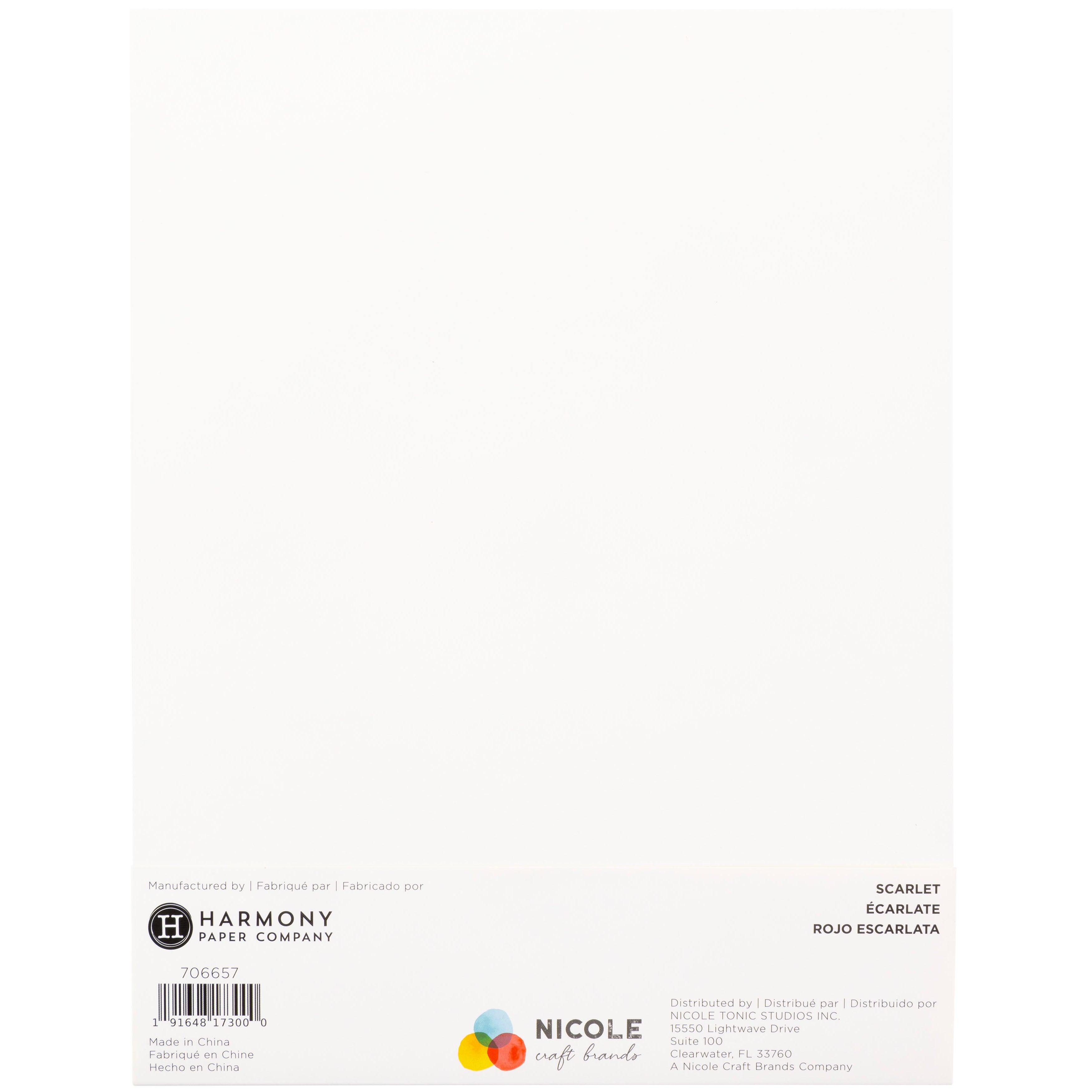 Diamond Chic No-Shed Glitter Cardstock Packs from Harmony Paper - Assorted Styles