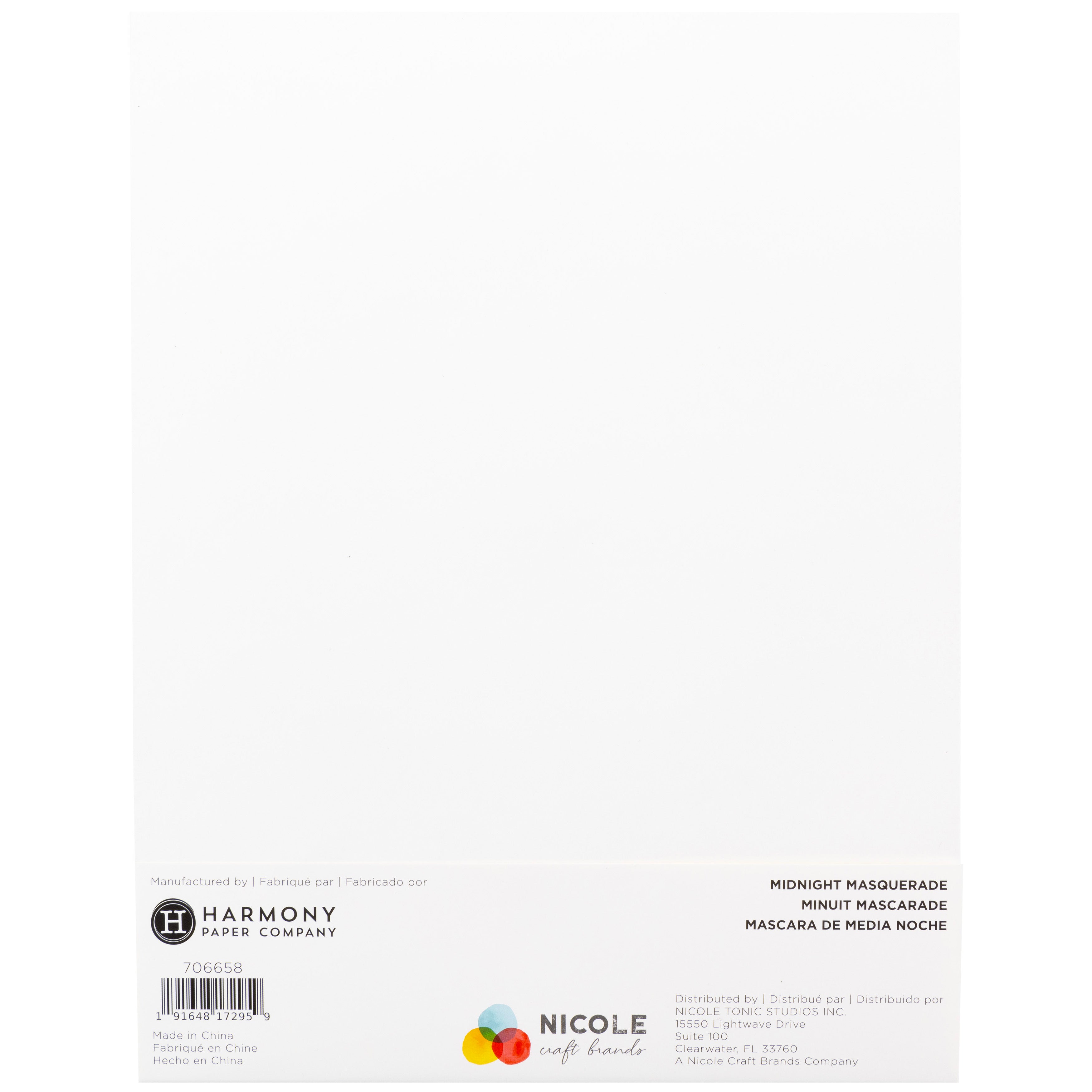 Diamond Chic No-Shed Glitter Cardstock Packs from Harmony Paper - Assorted Styles