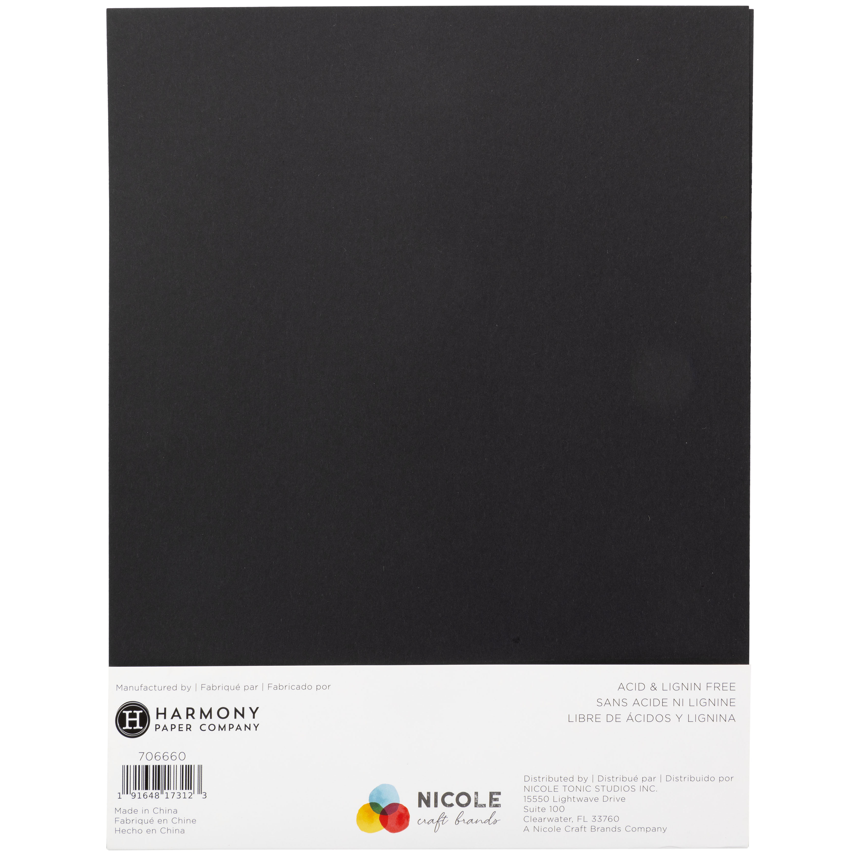 Harmony Hues 65lb Smooth 8.5x11" Cardstock - Assorted Styles