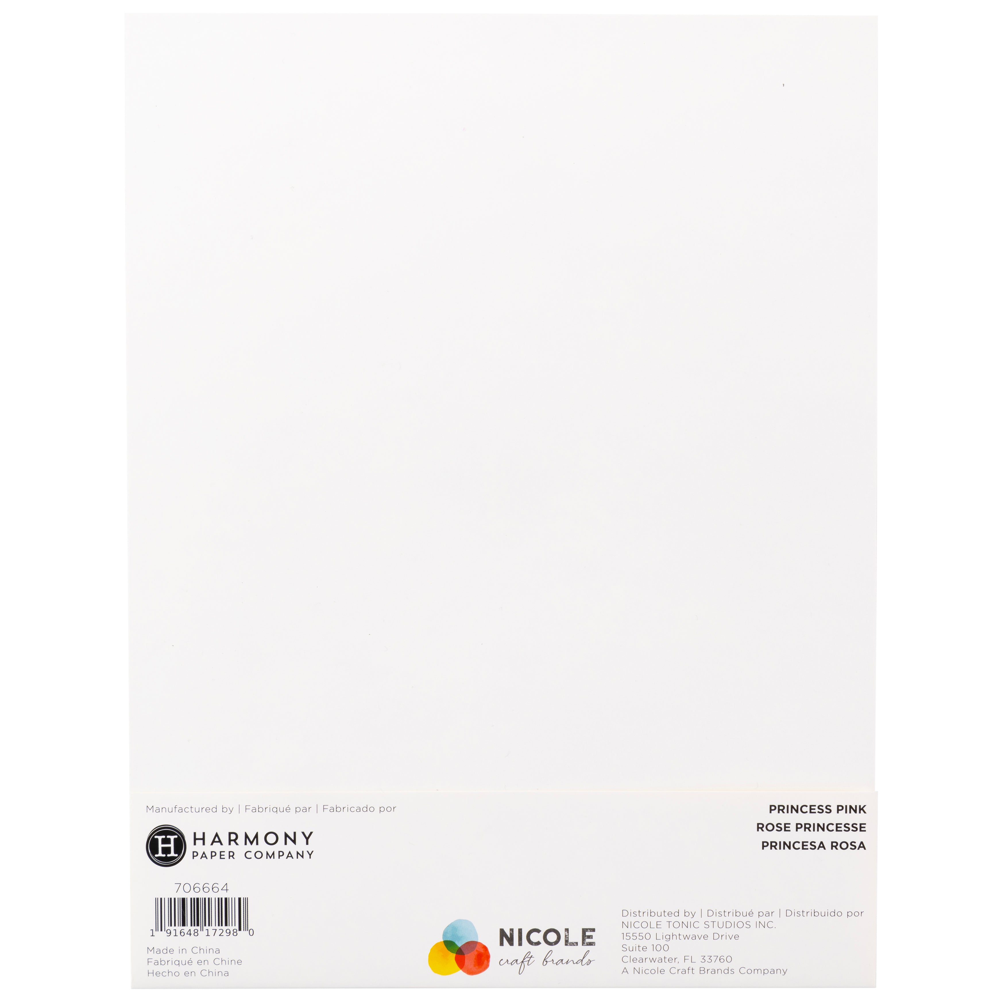 Diamond Chic No-Shed Glitter Cardstock Packs from Harmony Paper - Assorted Styles