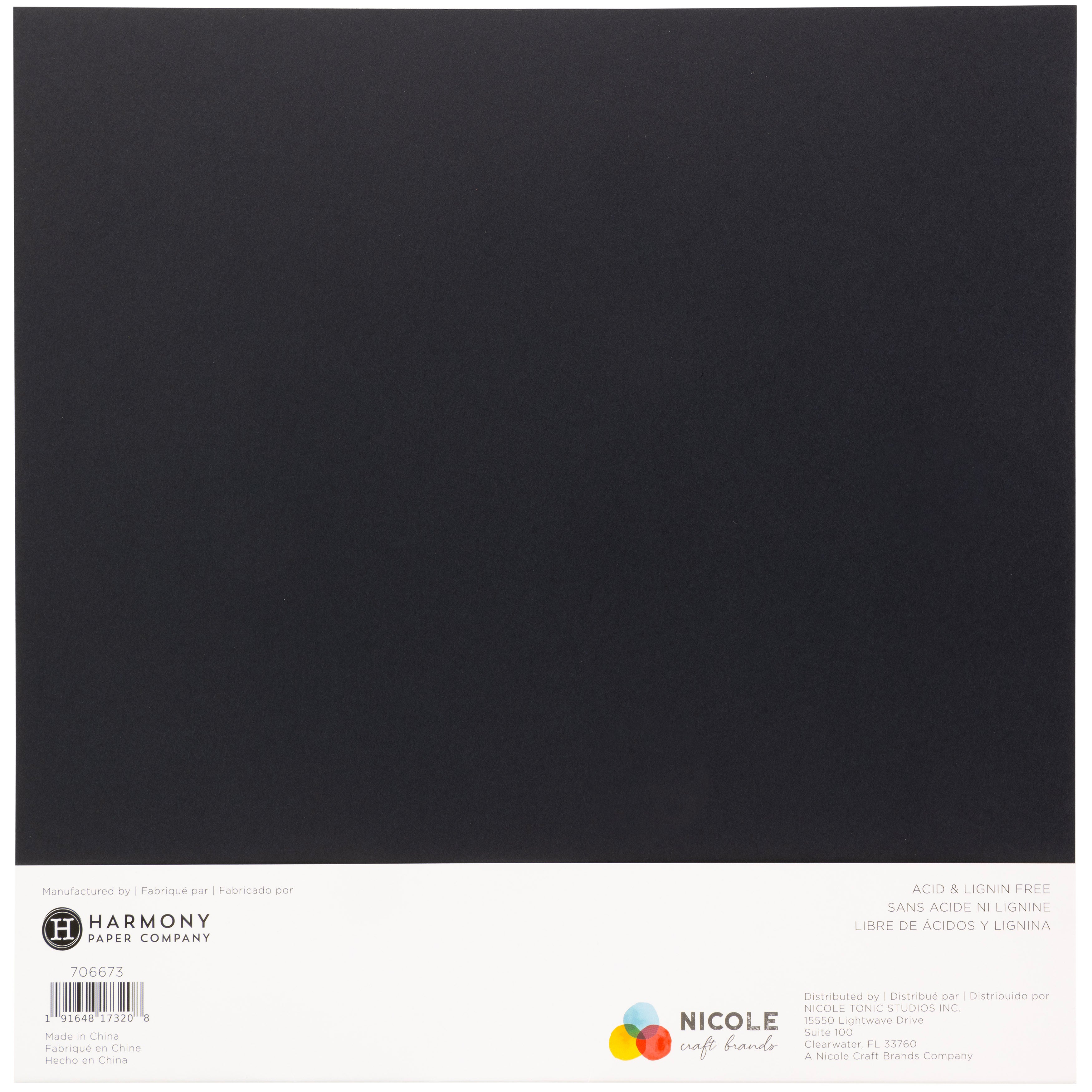 Harmony Hues Smooth 12x12" Cardstock - Assorted Styles