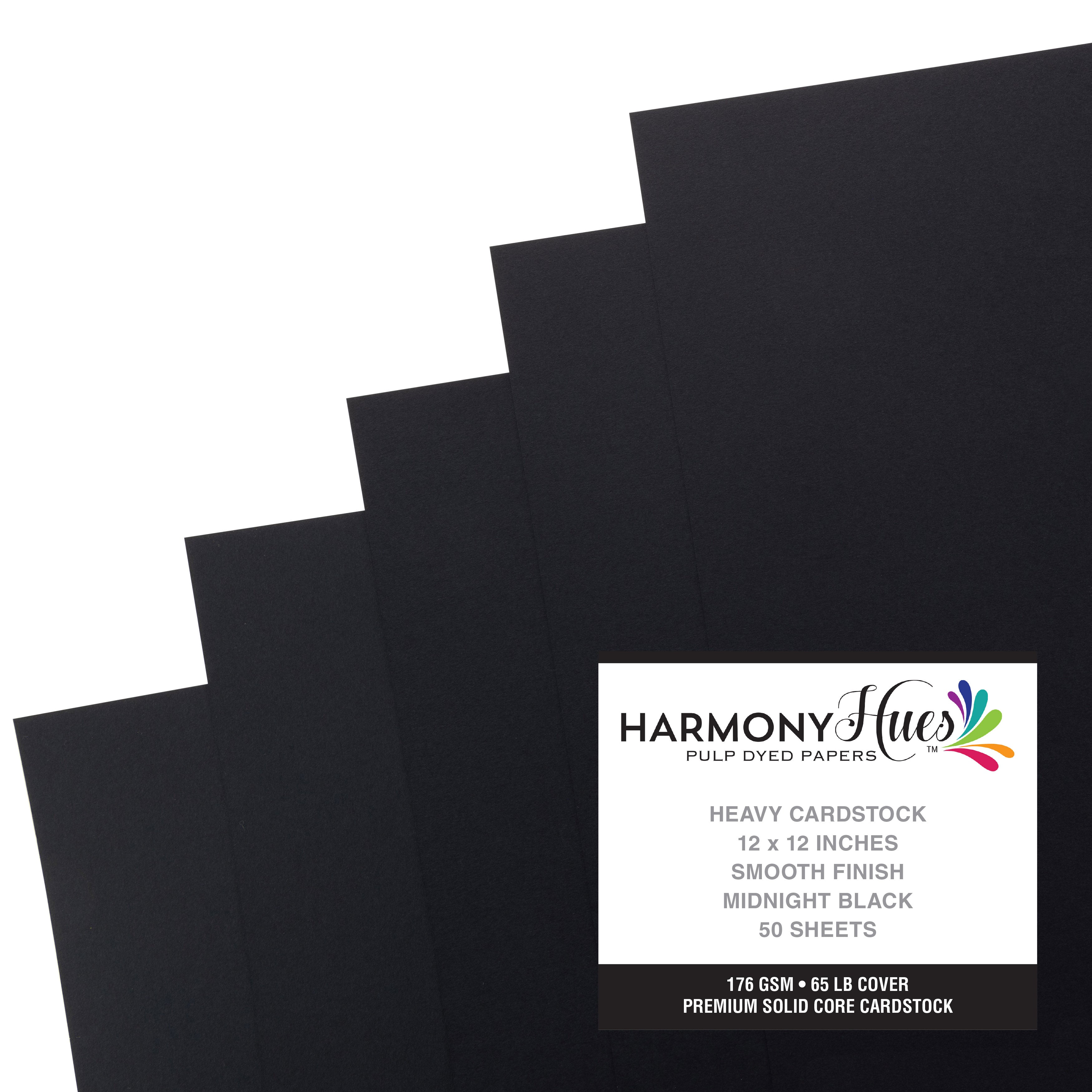 Harmony Hues Smooth 12x12" Cardstock - Assorted Styles