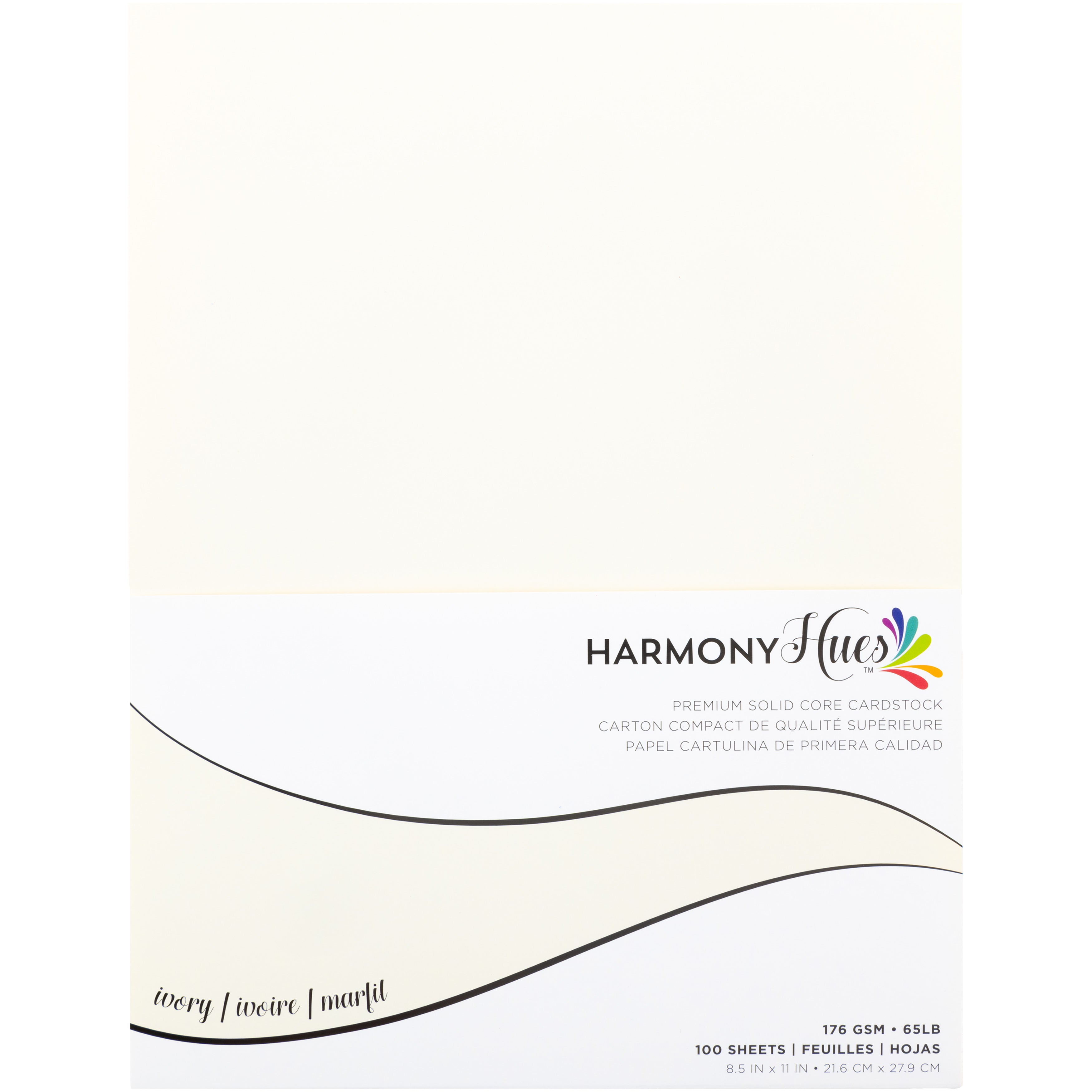 Harmony Hues 65lb Smooth 8.5x11" Cardstock - Assorted Styles