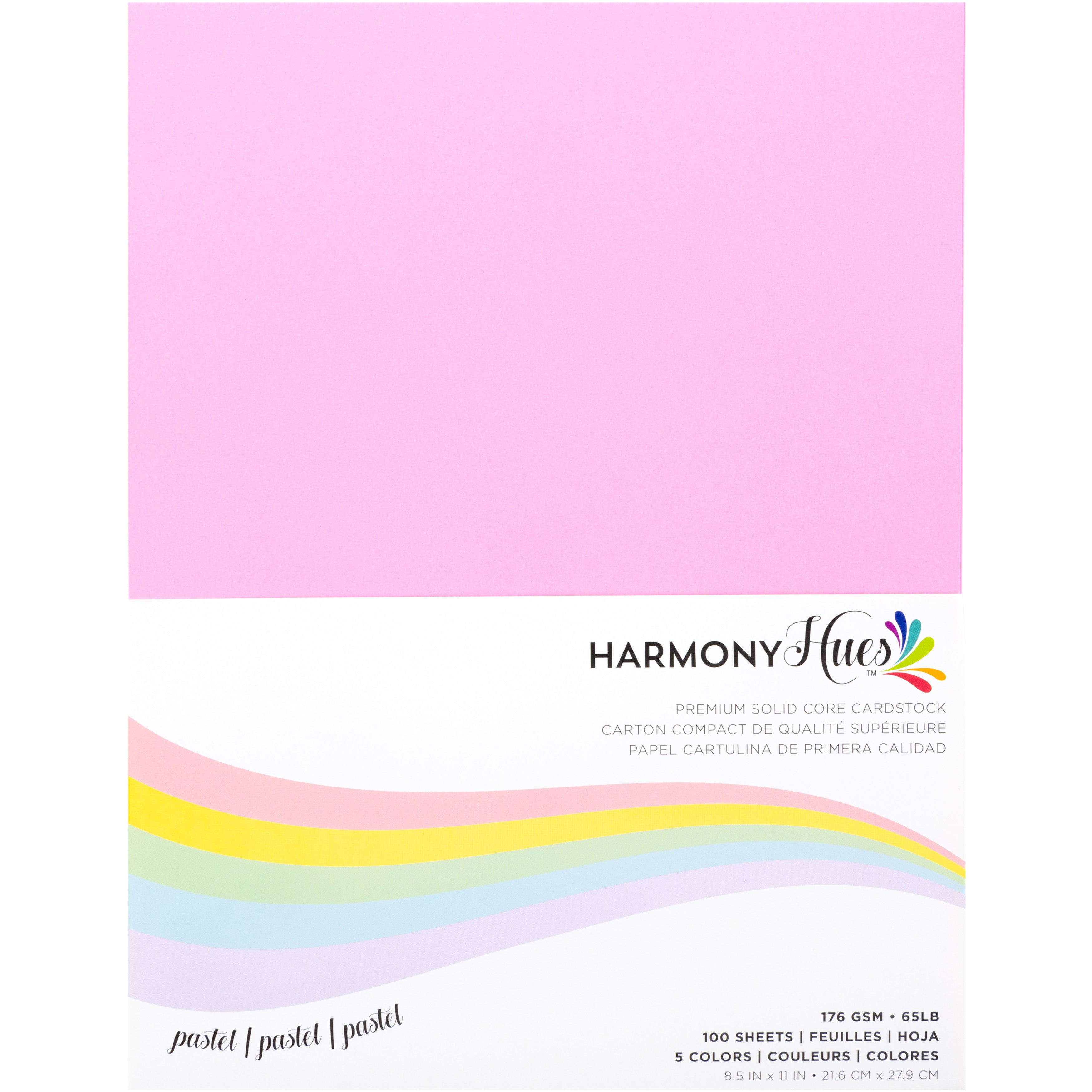 Harmony Hues 65lb Smooth 8.5x11" Cardstock - Assorted Styles