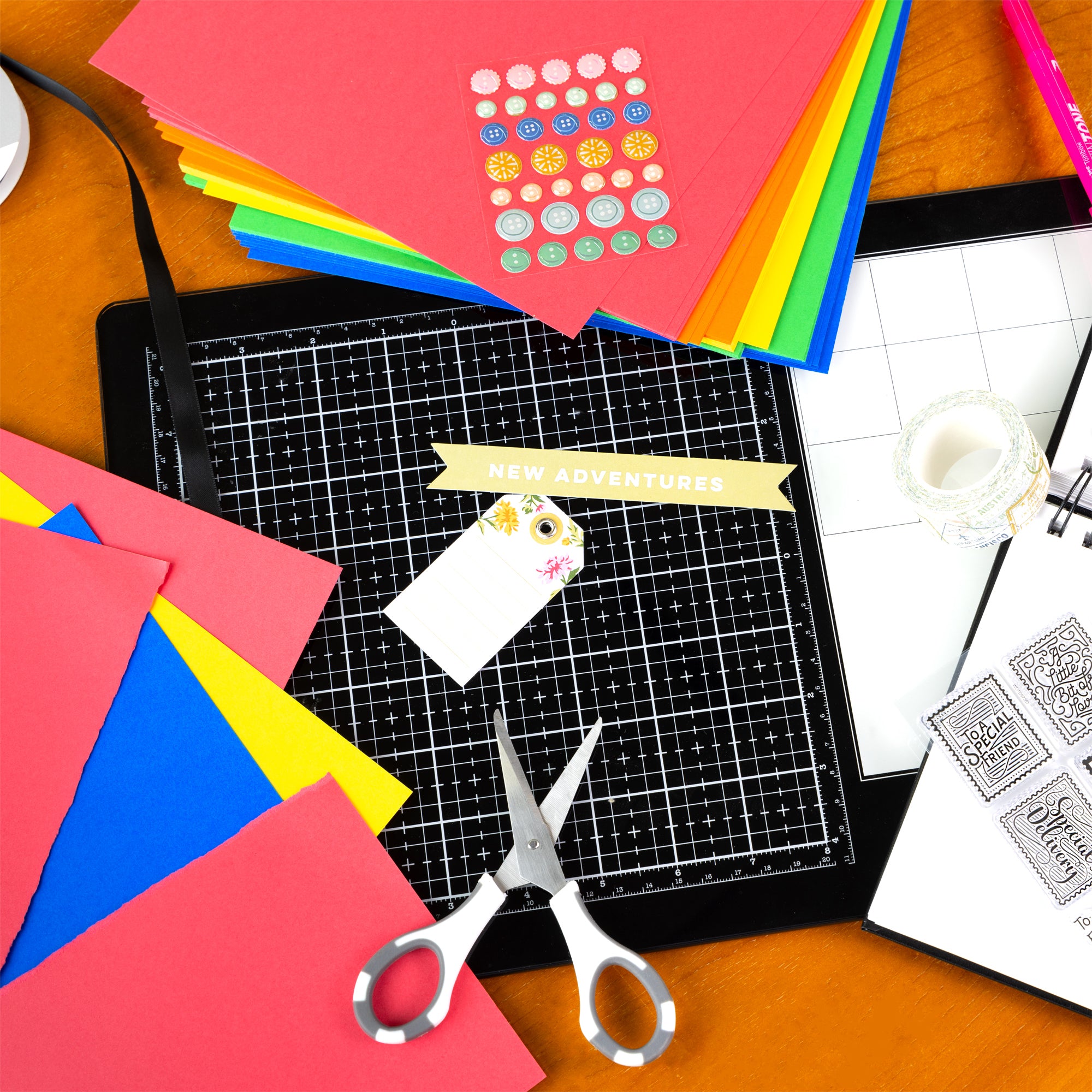 Harmony Hues 65lb Smooth 8.5x11" Cardstock - Assorted Styles