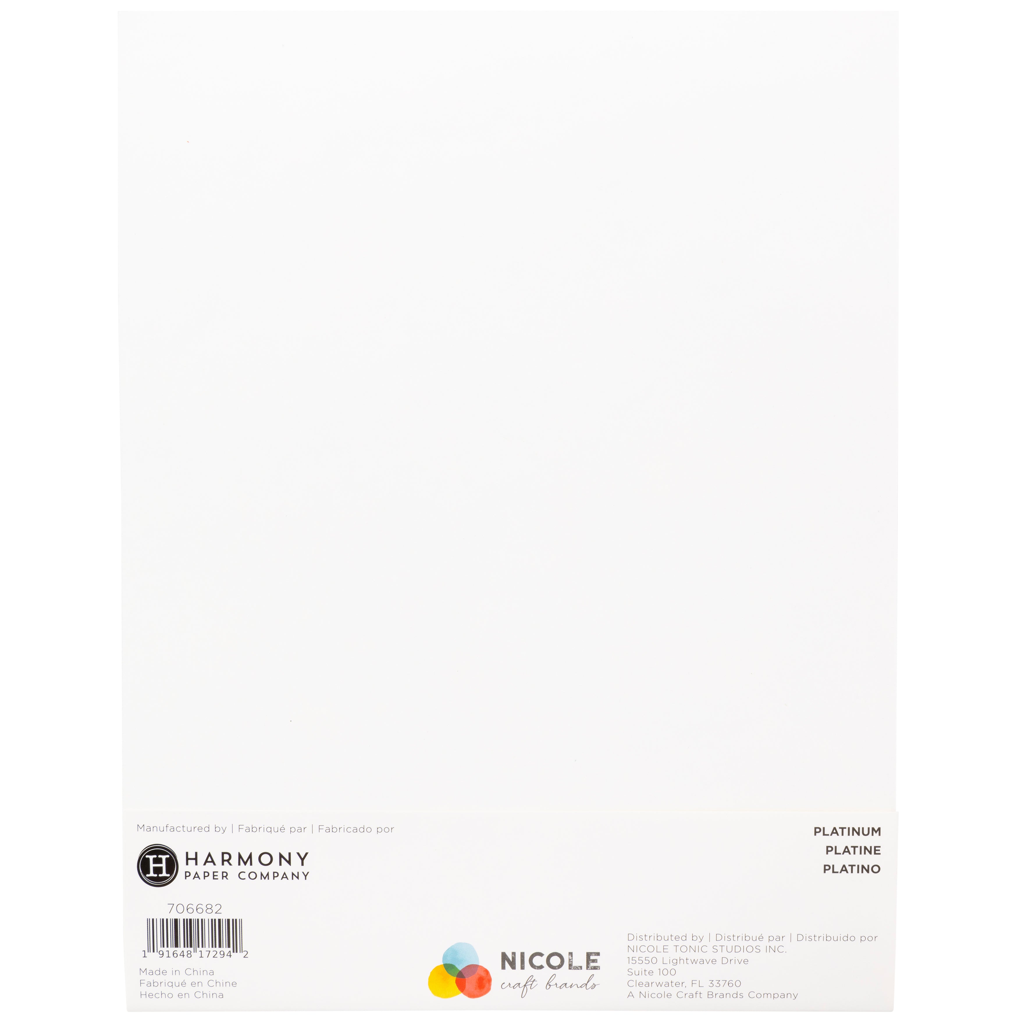 Diamond Chic No-Shed Glitter Cardstock Packs from Harmony Paper - Assorted Styles