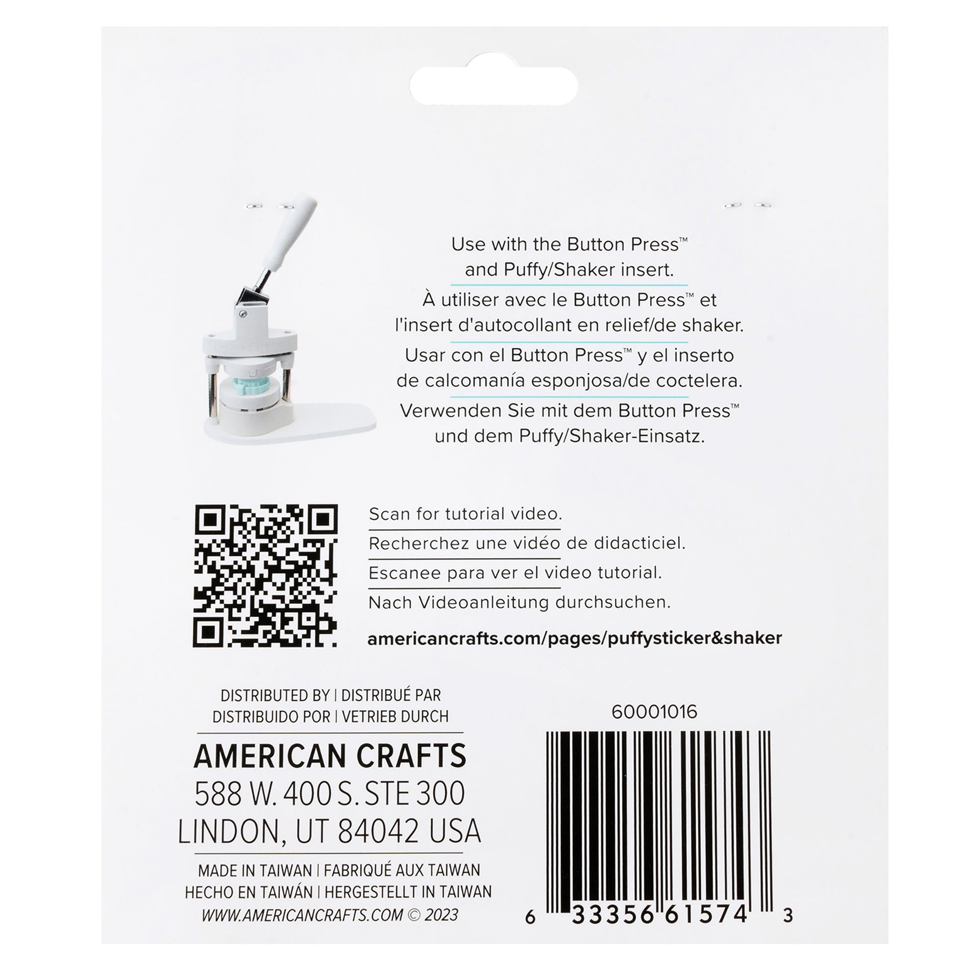 We R Star Button Press Insert and Sticker/Shaker Refills