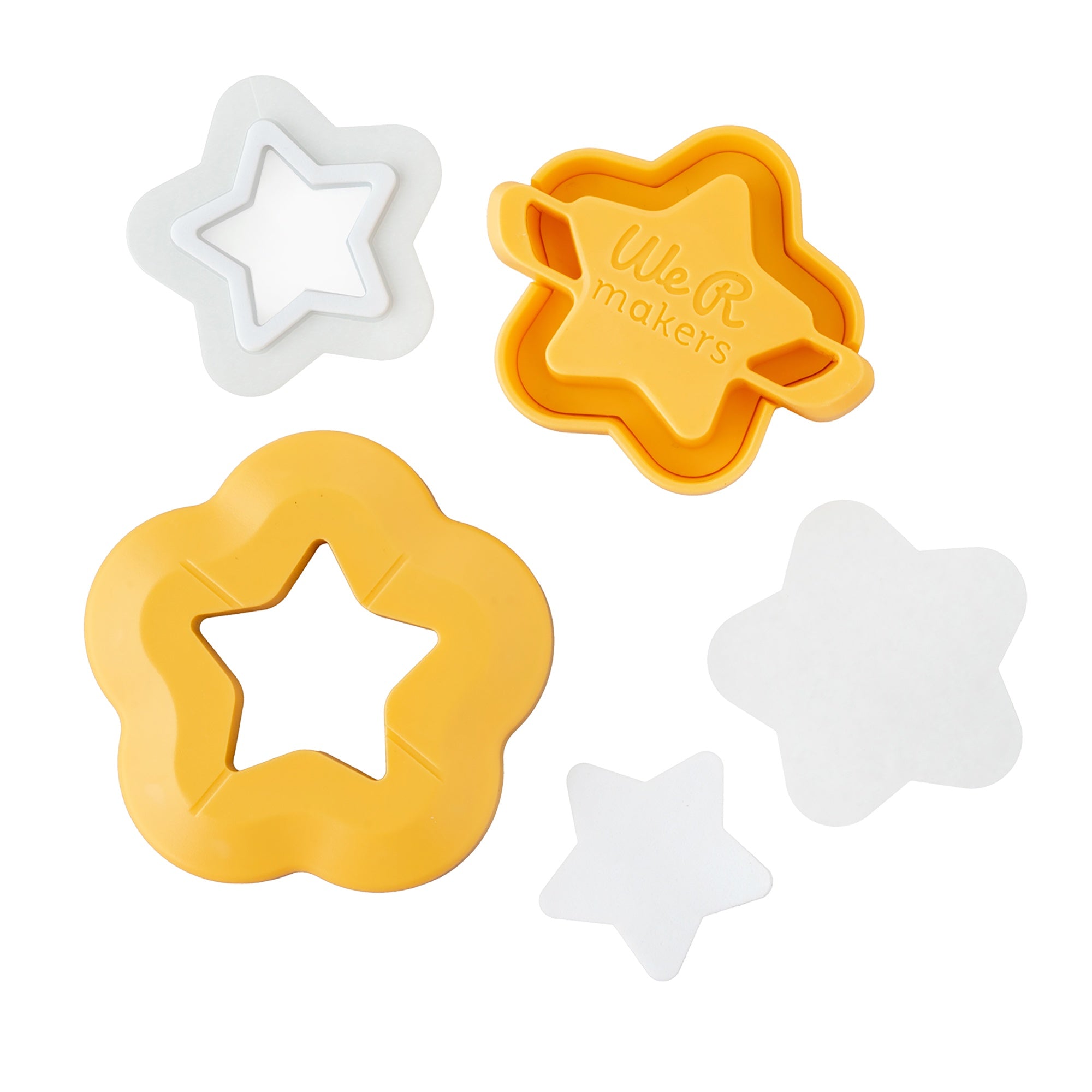 We R Star Button Press Insert and Sticker/Shaker Refills