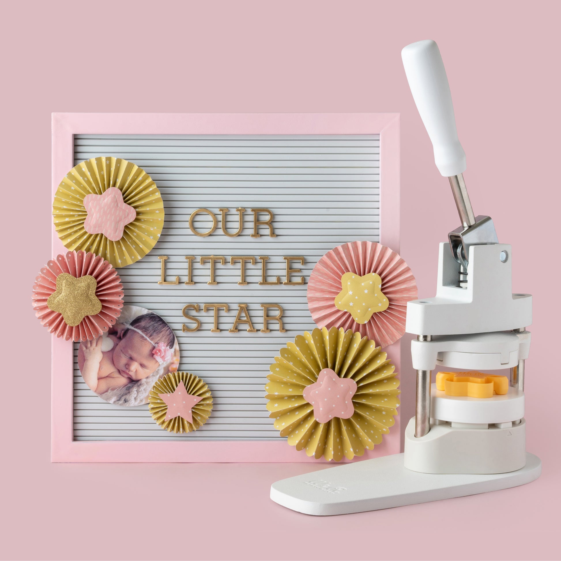 We R Star Button Press Insert and Sticker/Shaker Refills