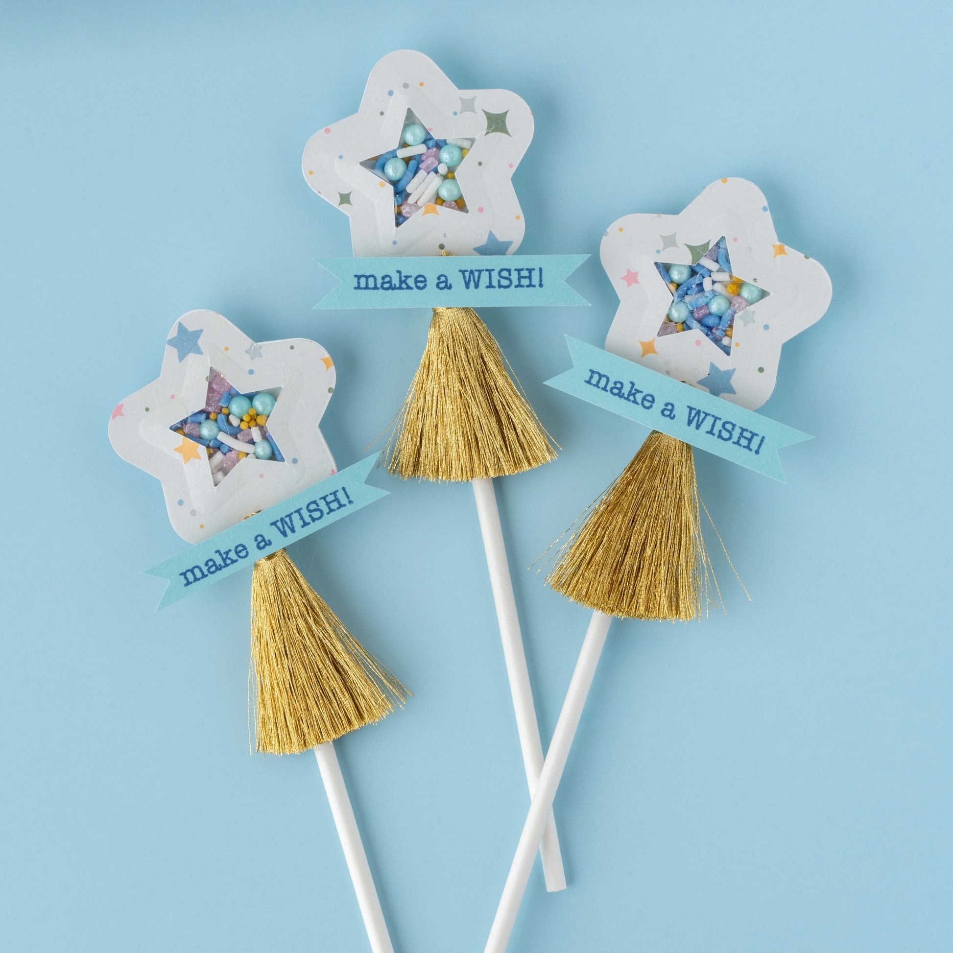 We R Star Button Press Insert and Sticker/Shaker Refills