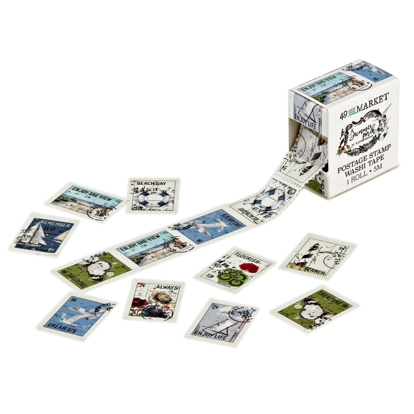 49 And Market Washi Sticker Roll - Available in Multiple Styles