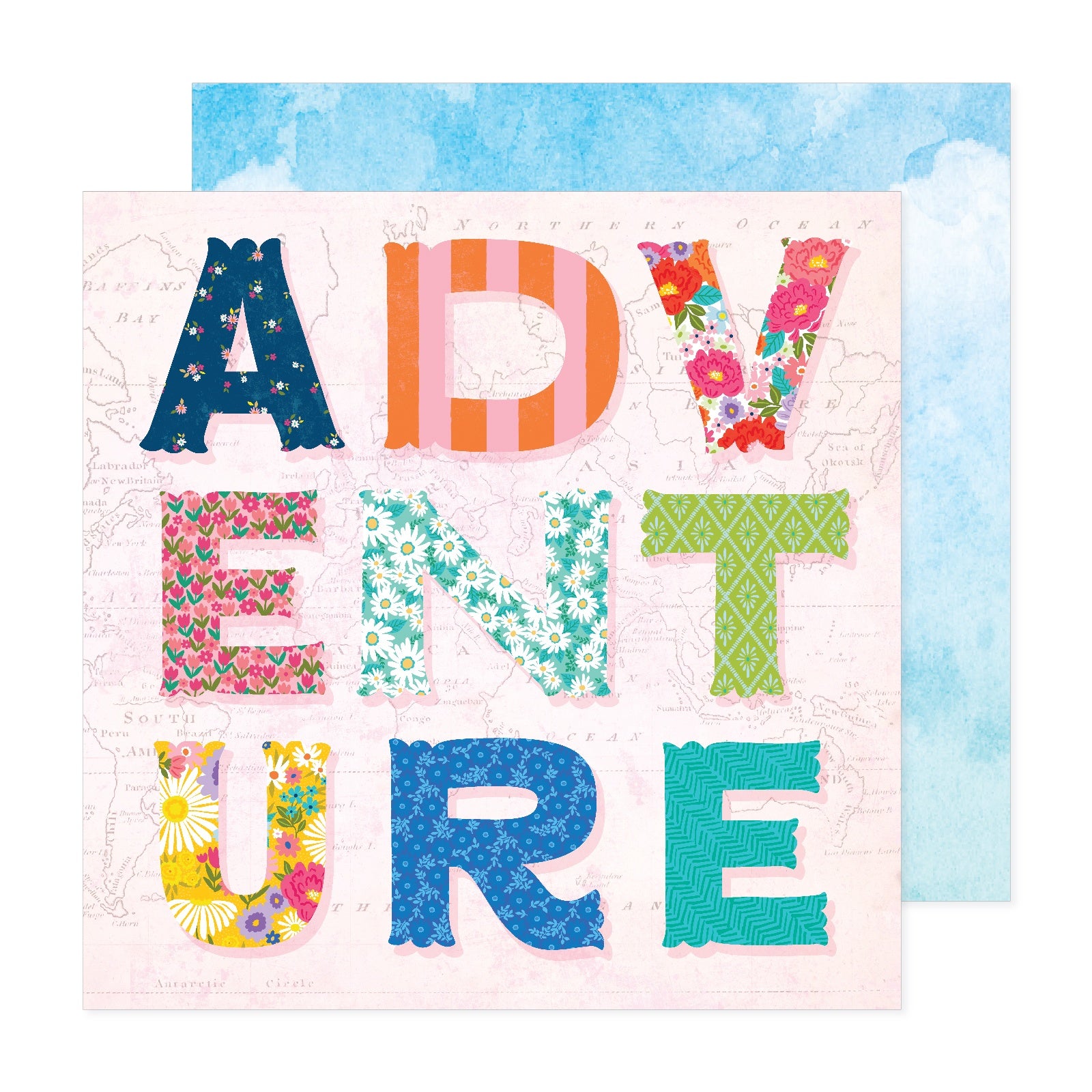 Paige Evans Adventurous Double-Sided 12x12" Cardstock Packs