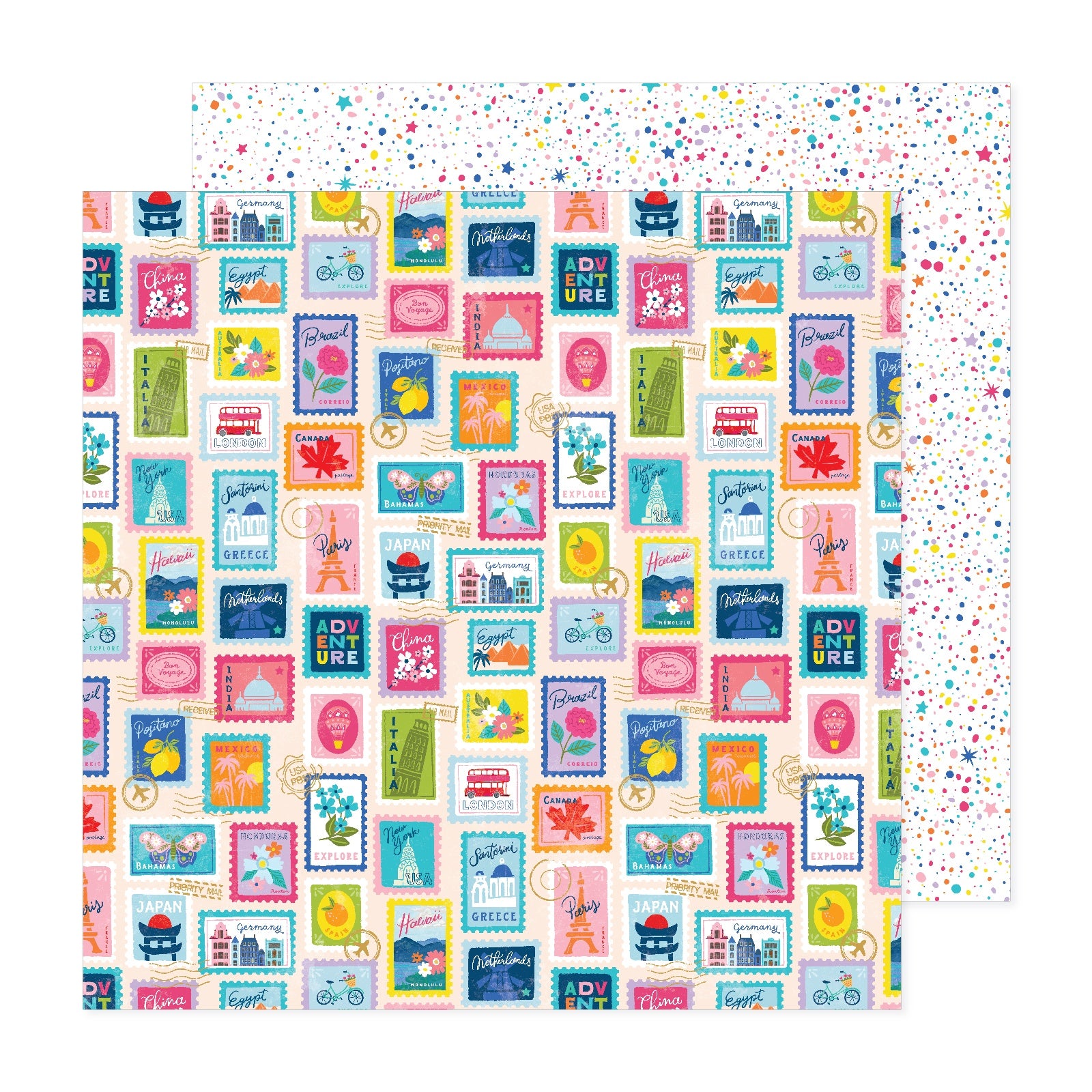Paige Evans Adventurous Double-Sided 12x12" Cardstock Packs