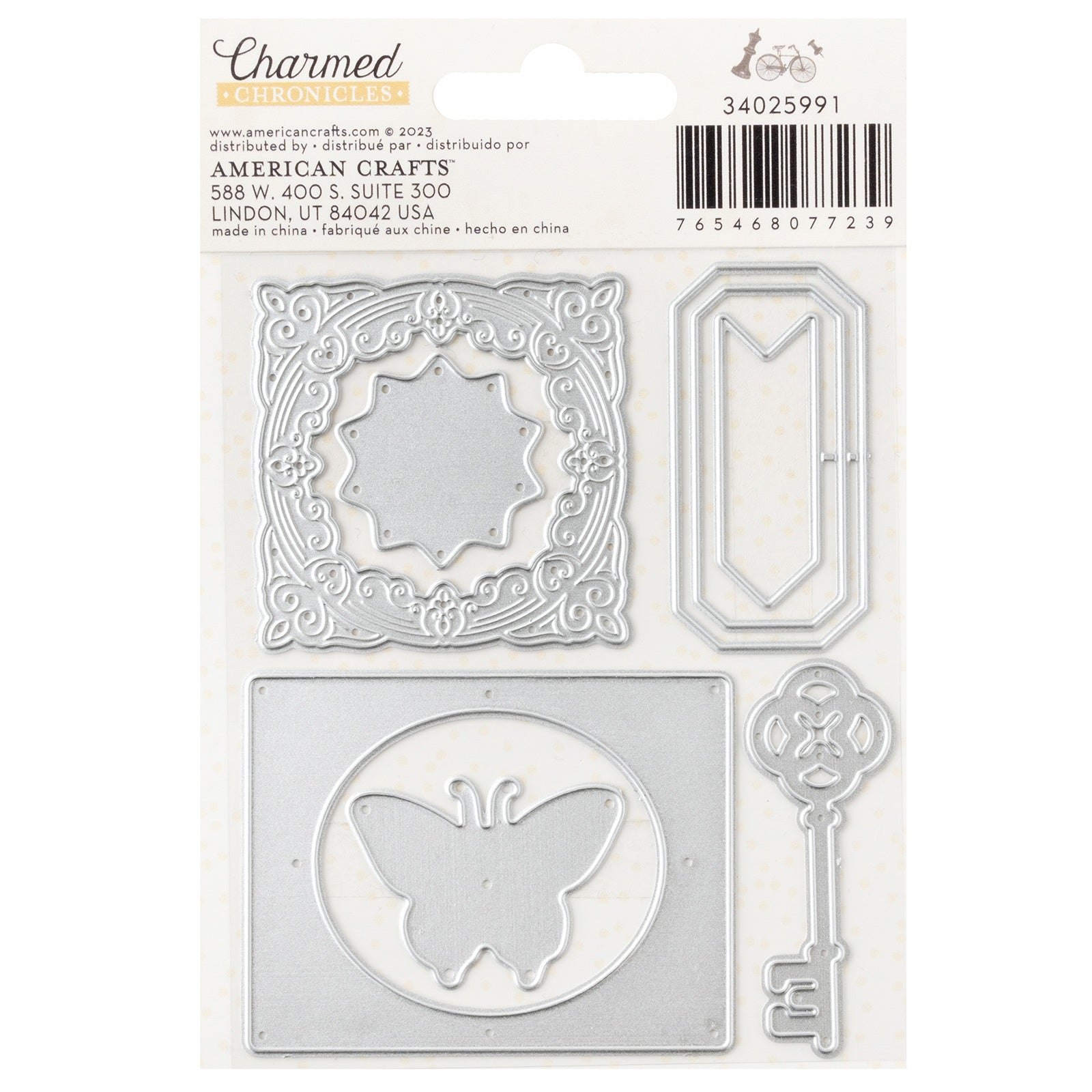 Bo Bunny Charmed Chronicles Metal Die Set