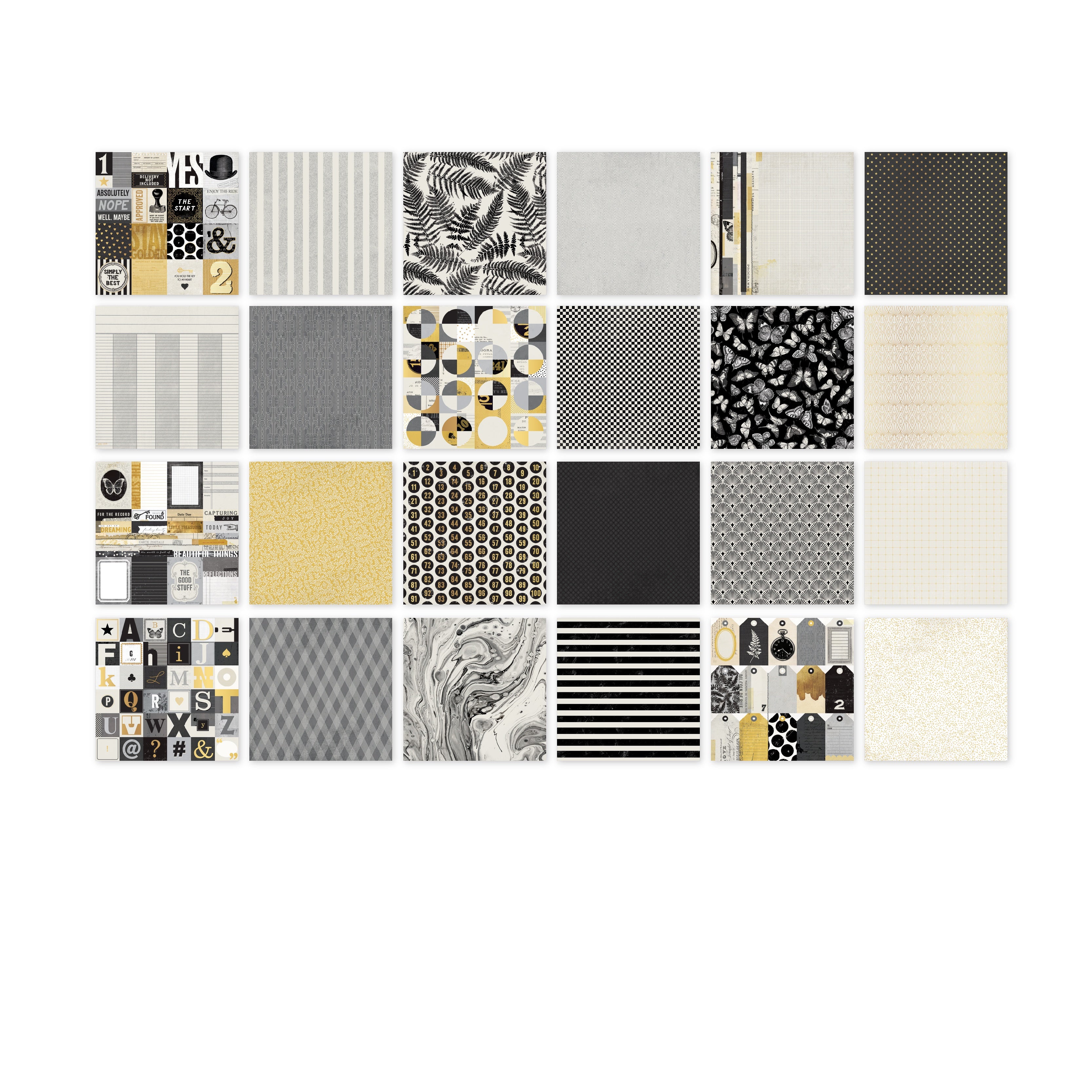 BoBunny Charmed Chronicles Double-Sided Paper Pad 12x12"-24 Sheets