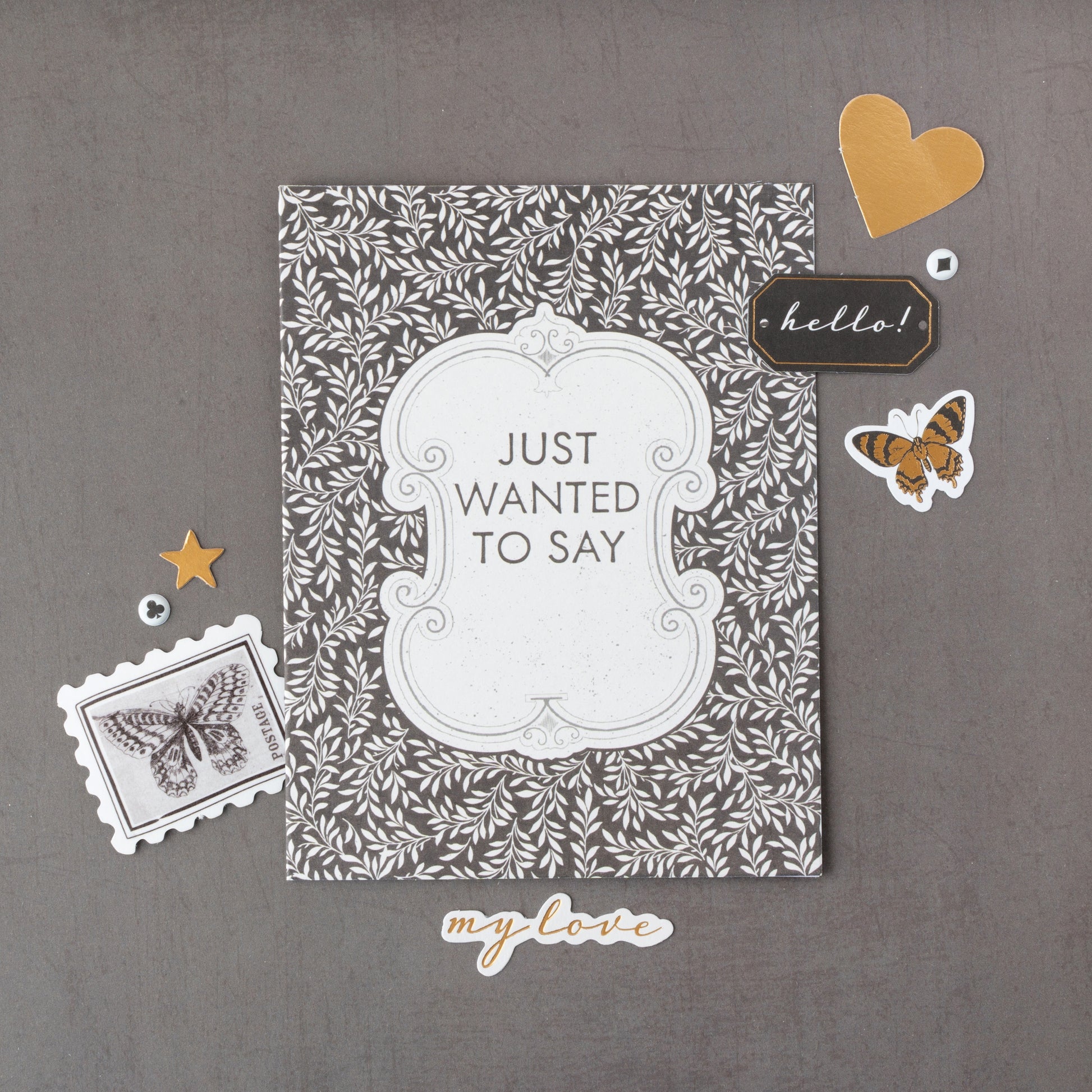 Bo Bunny Charmed Chronicles Card Making Kit - Makes 20