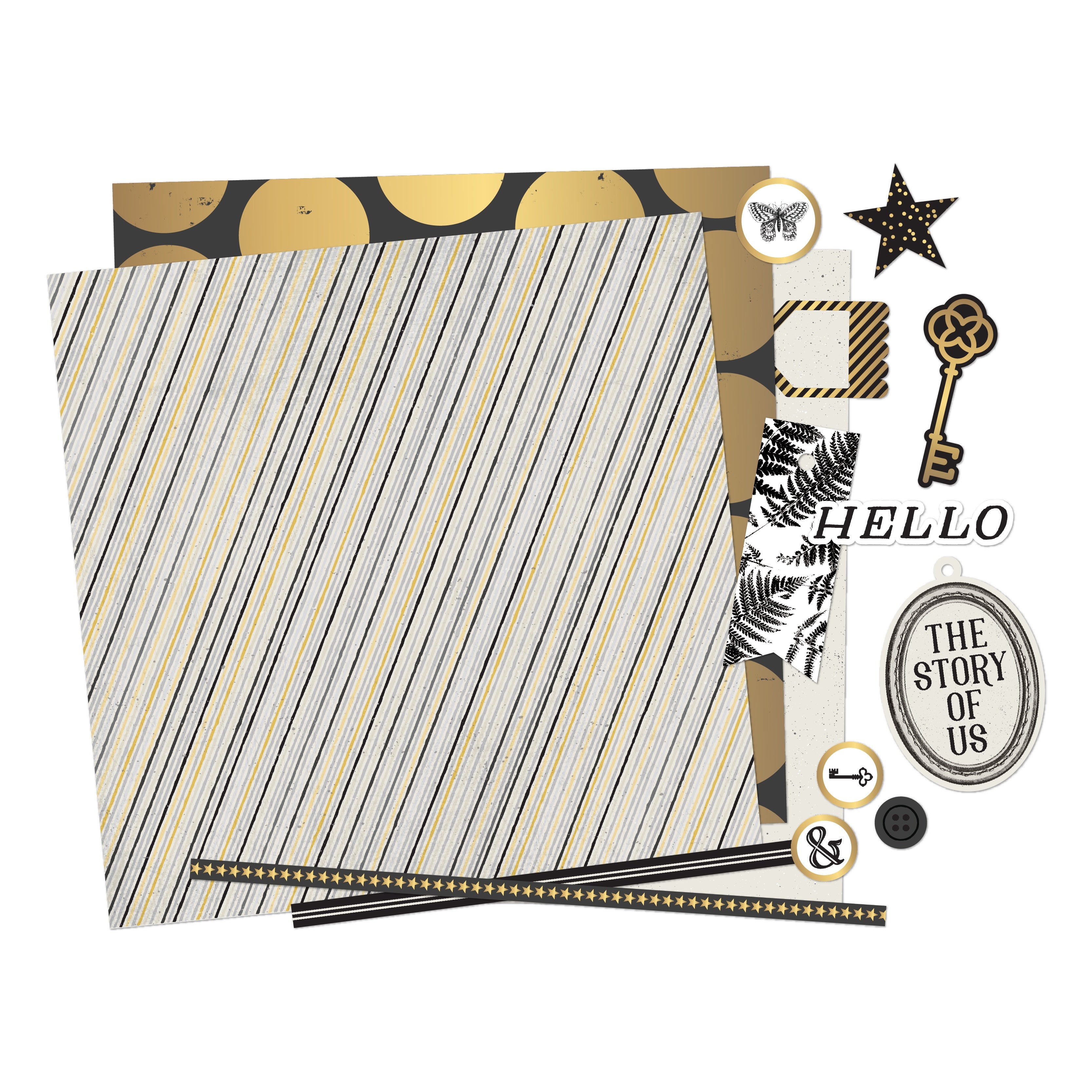 Bo Bunny Charmed Chronicles 12x12" Project Pad