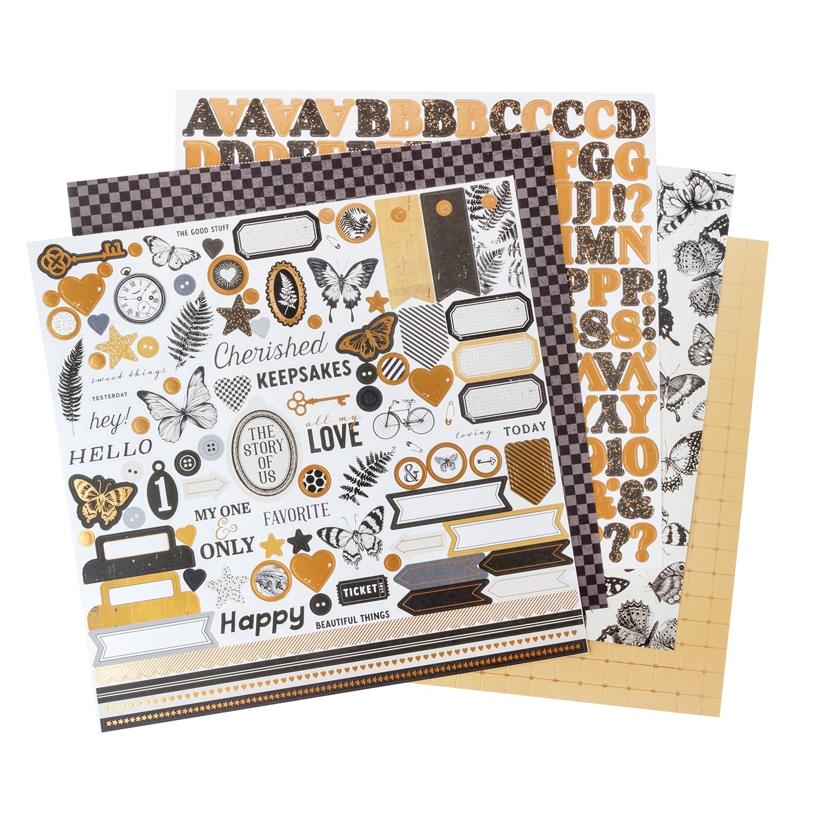 Bo Bunny Charmed Chronicles 12x12" Project Pad