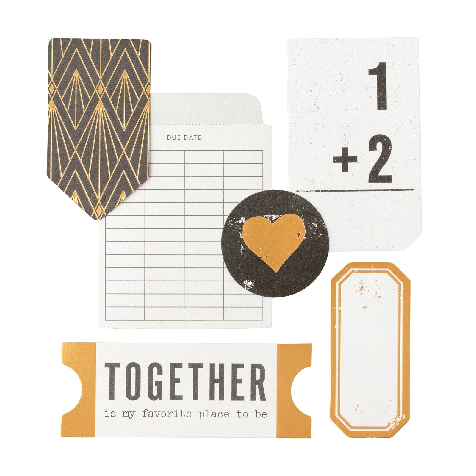 Bo Bunny Charmed Chronicles Ephemera - Journaling